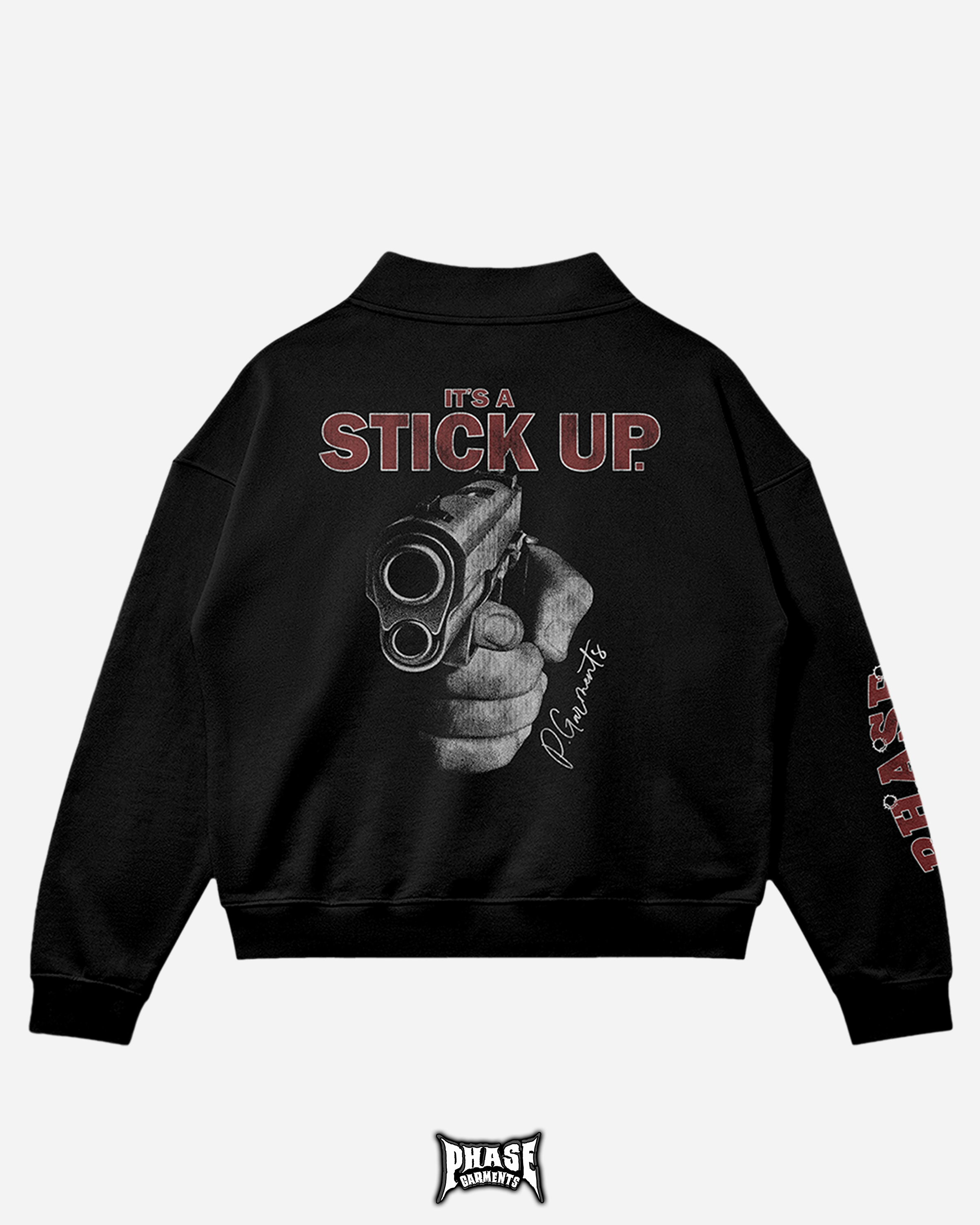 PHASE Garments Stick Up Quarter-Zip Sweatshirt Size Medium Size US M / EU 48-50 / 2 - 2 Thumbnail