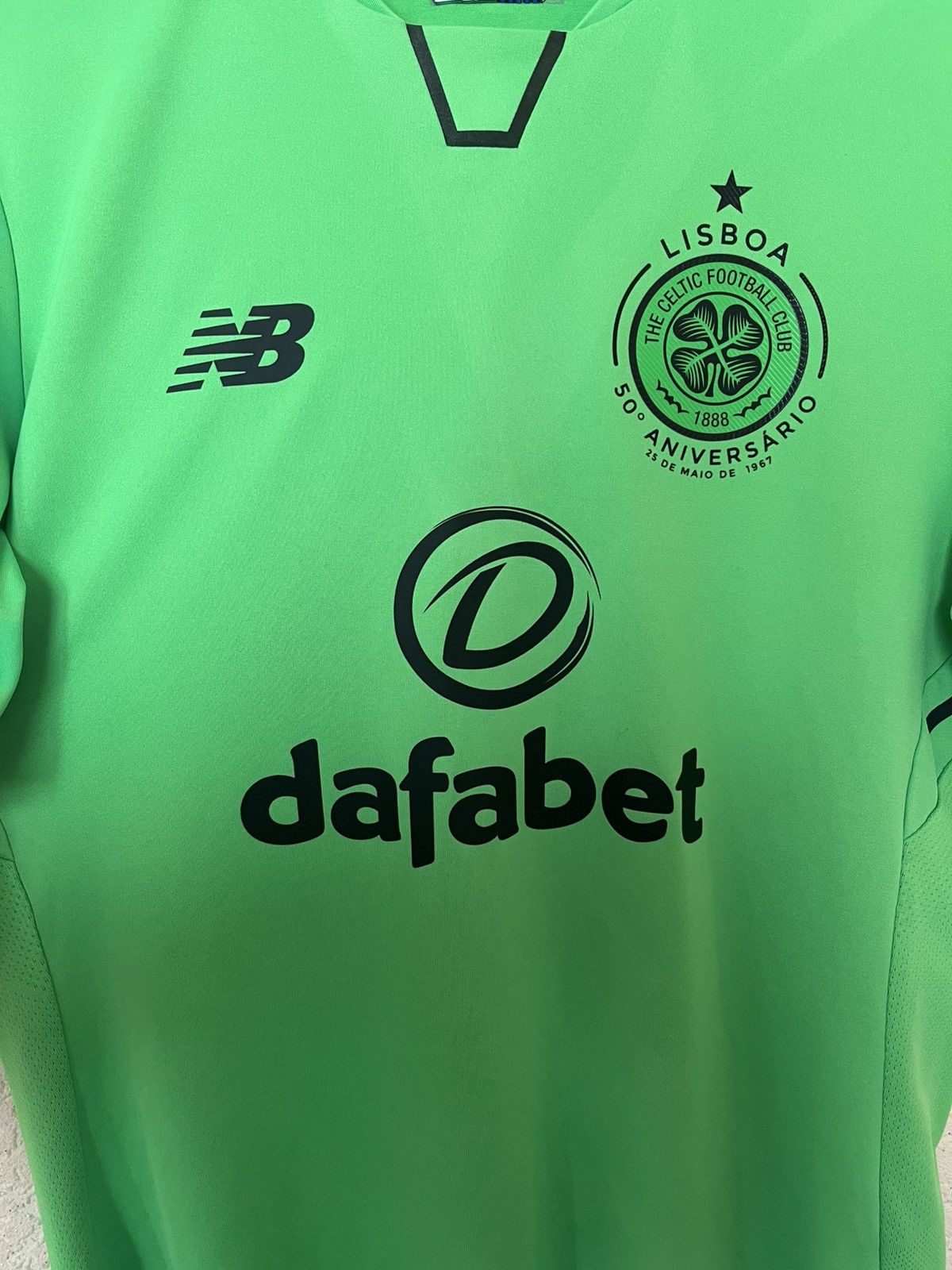 New Balance Celtic FC Third 2017/18 Soccer Shirt Jersey New Balance Size US S / EU 44-46 / 1 - 5 Thumbnail