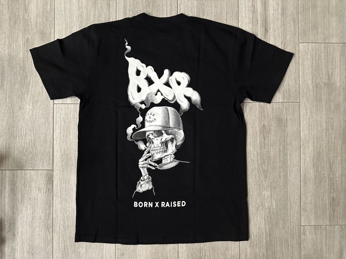 Born X Raised Men's BORN X RAISED Smoker Tee T-Shirt Black Size L Large Size US L / EU 52-54 / 3 - 4 Thumbnail