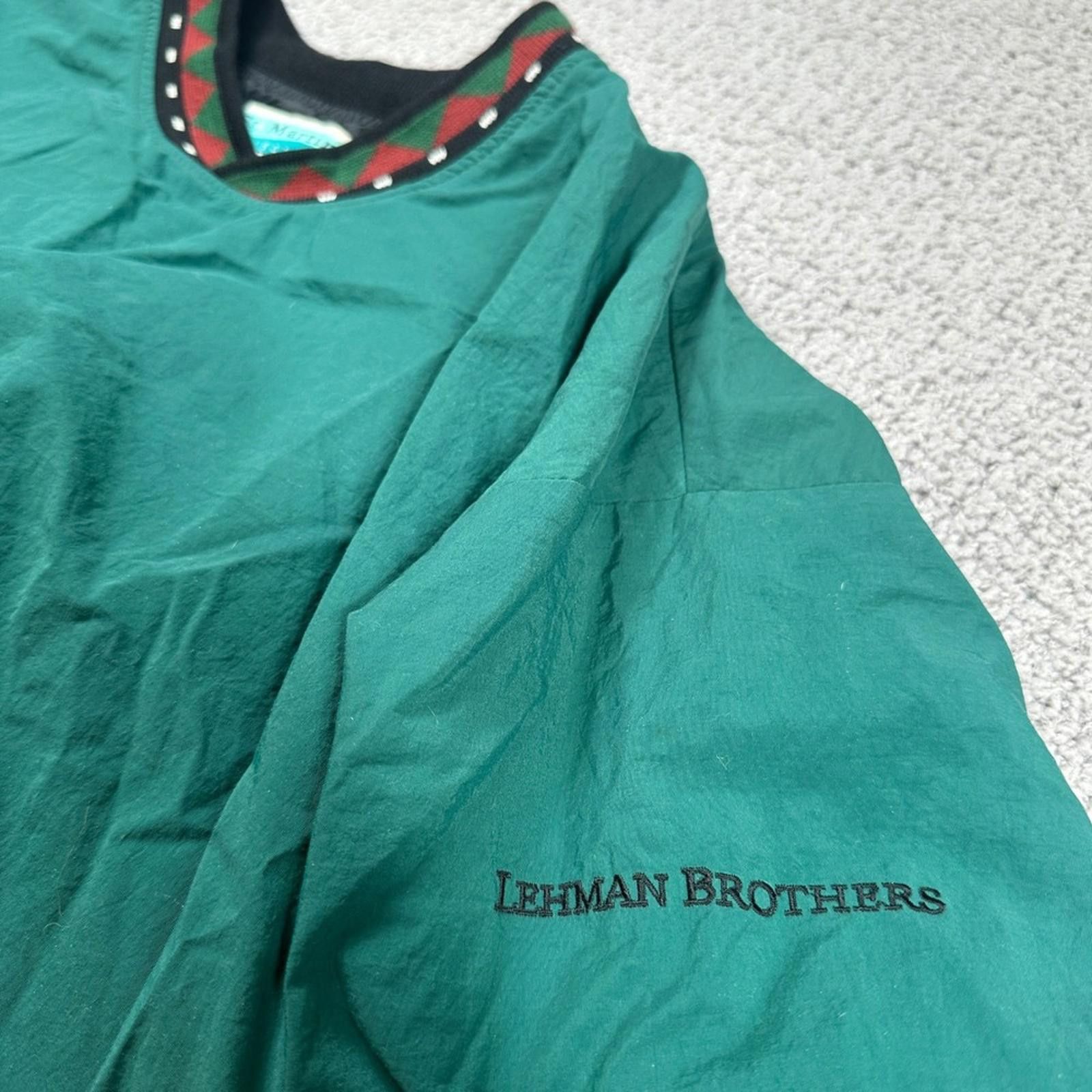 Other Vintage Lehman Brothers Windbreaker Pullover St. Martin XL Size US L / EU 52-54 / 3 - 2 Thumbnail