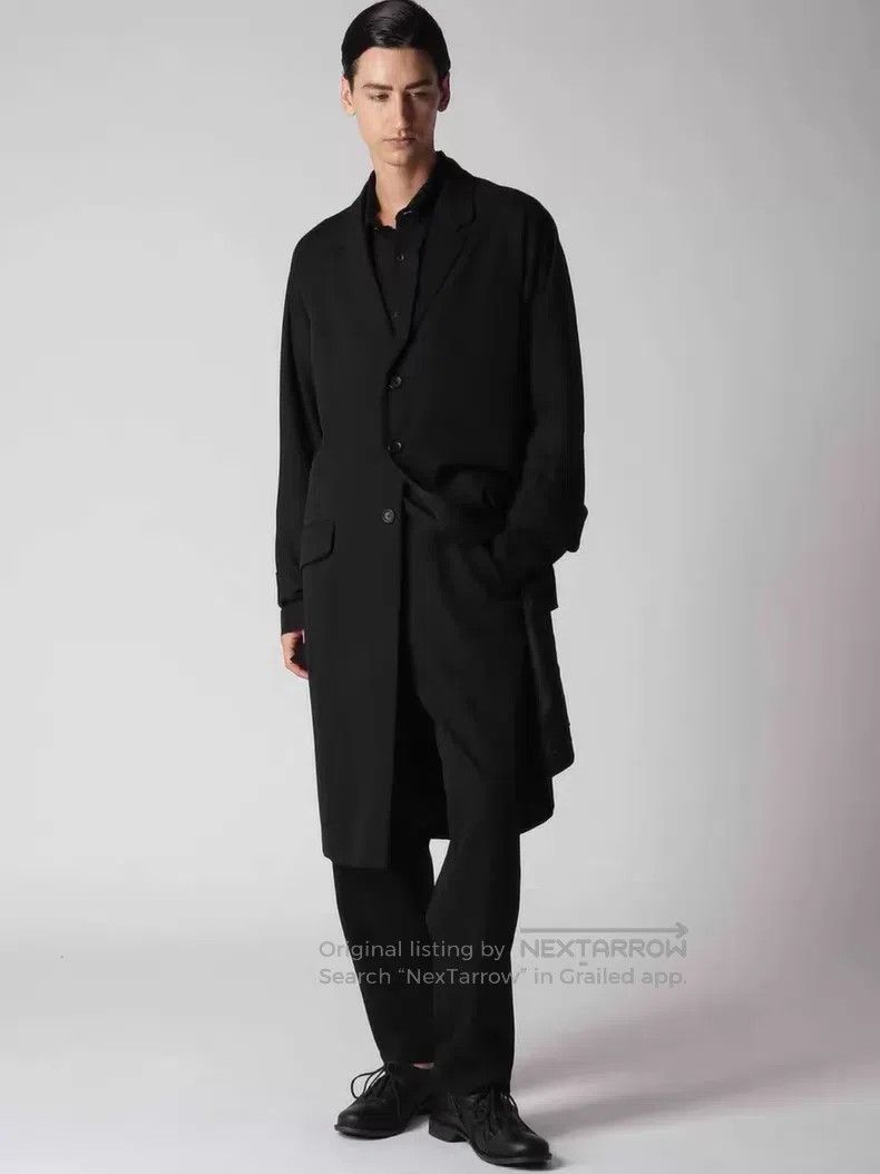 Yohji Yamamoto Yohji Yamamoto 24 SS lace-up sleeve wool coat Size US M / EU 48-50 / 2 - 5 Thumbnail