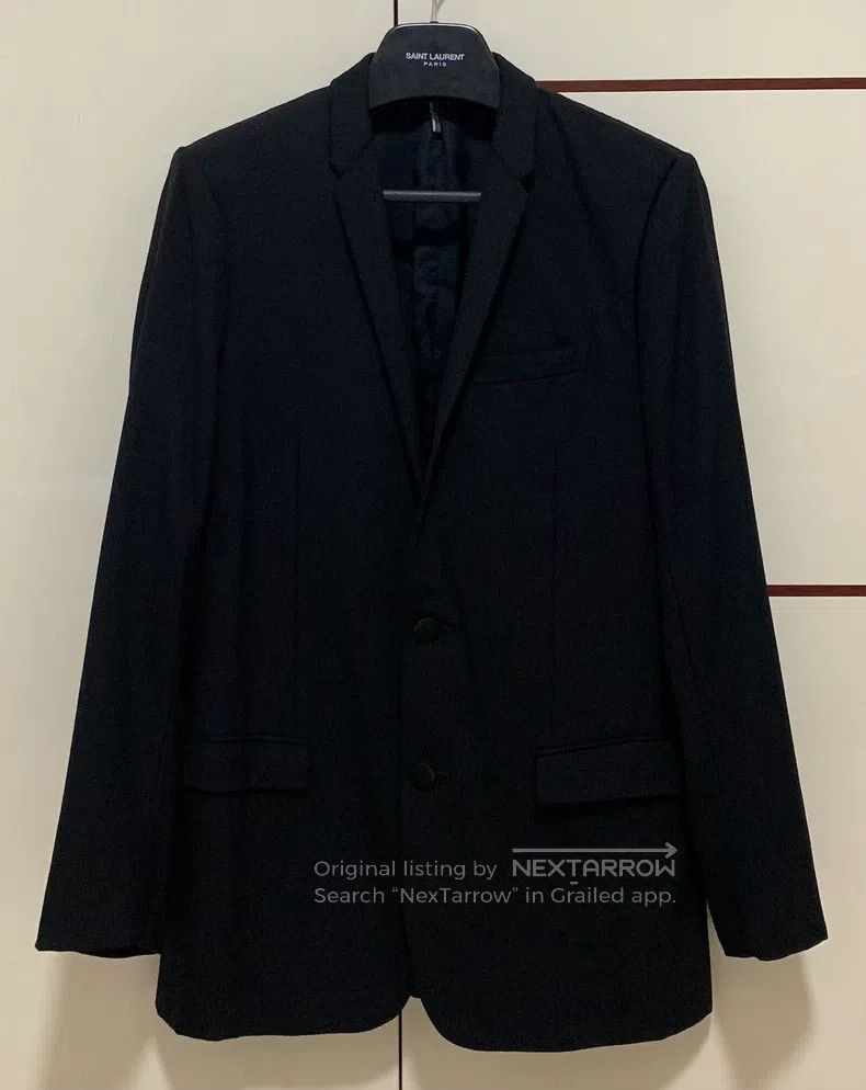 Dior Dior Black small notched lapel suit Size US M / EU 48-50 / 2 - 1 Thumbnail