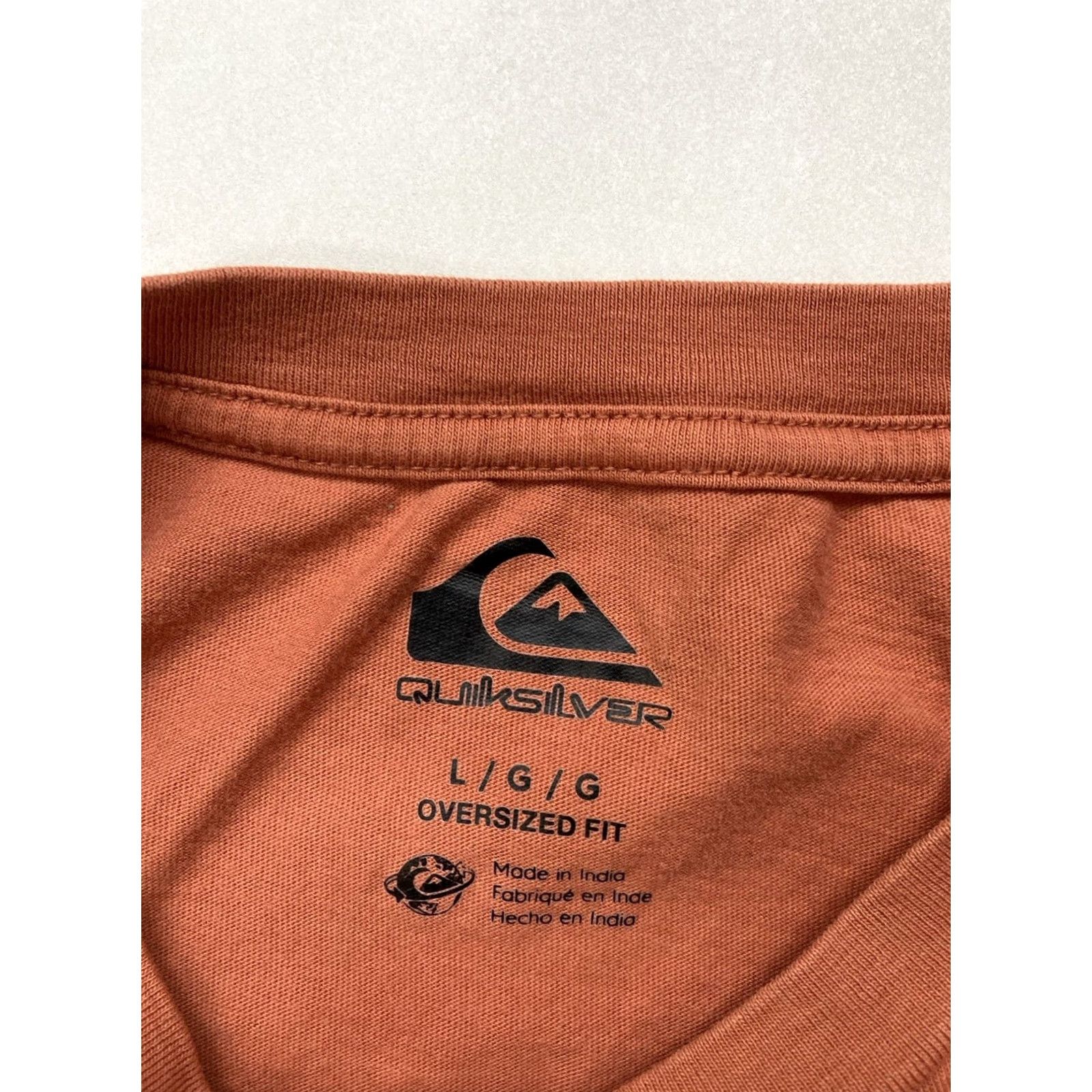 Quiksilver VINTAGE Quiksilver The Mountain & The Wave Graphic T-shirt Men Large Oversized Orange Size US L / EU 52-54 / 3 - 5 Thumbnail