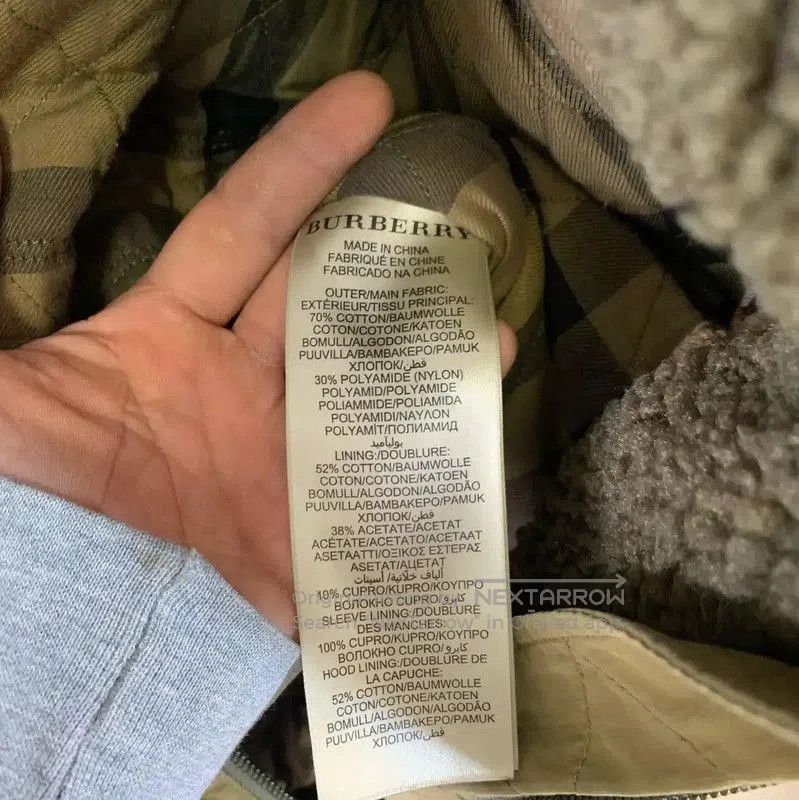 Burberry Burberry Women's Khaki Green Cotton Jacket. Size XXS / US 00 / IT 34 - 5 Thumbnail