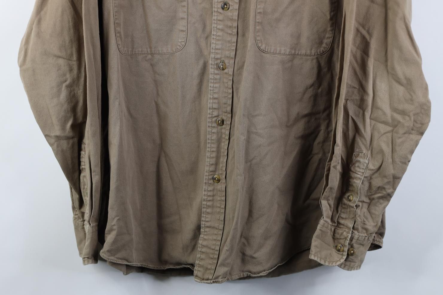 Vintage Vintage 90s Streetwear Stonewash Collared Button Down Shirt Size US M / EU 48-50 / 2 - 3 Thumbnail