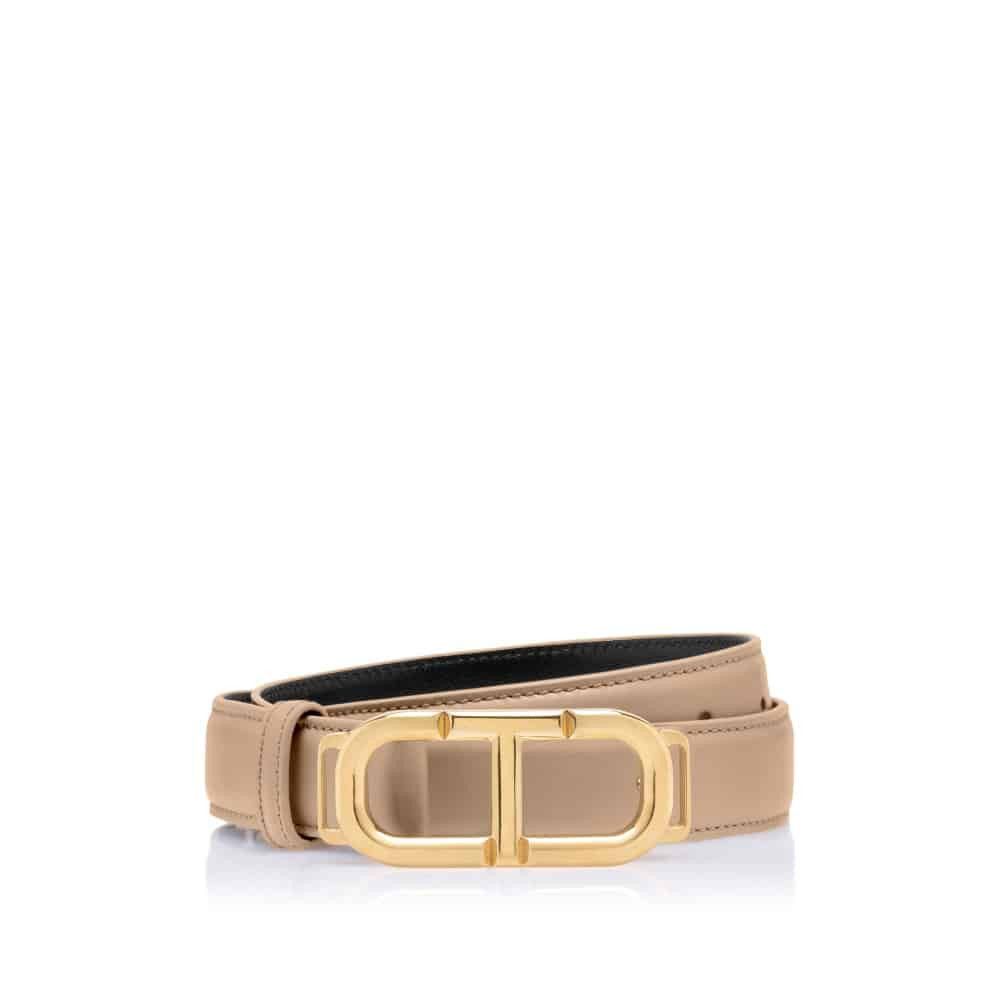 Tom Ford o1loc1c0126 WB293 Size: 85 / Leather Belt in Beige Size ONE SIZE - 1 Thumbnail
