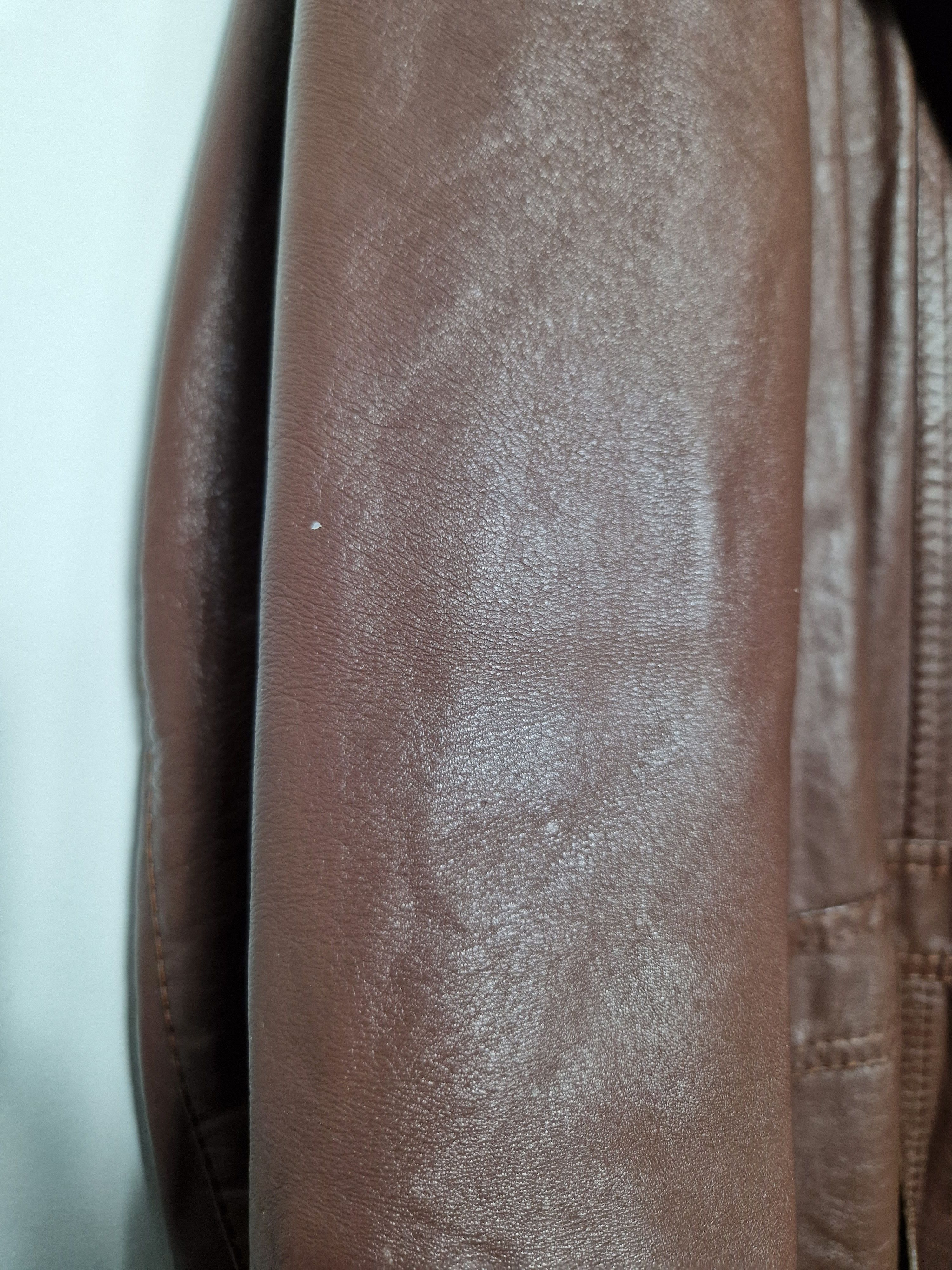 Vintage vintage leather blazer Size US XL / EU 56 / 4 - 6 Thumbnail