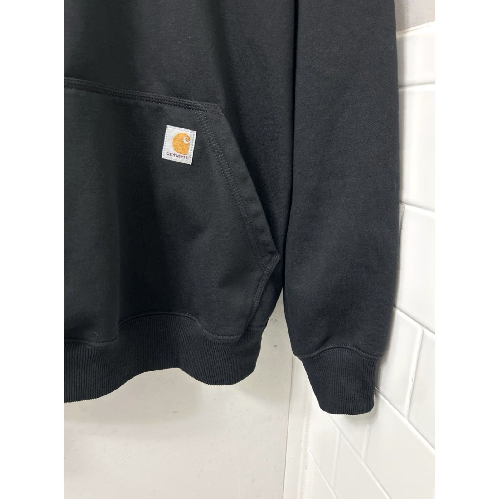 Carhartt Carhartt Rain Defender Hoodie Mens M Black Loose Fit Pullover L/S TS0617-M Size US M / EU 48-50 / 2 - 4 Thumbnail