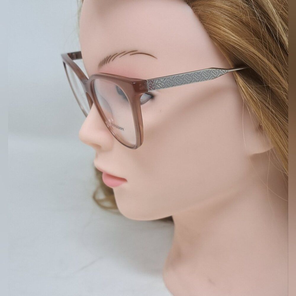 Burberry NWT Burberry Women's Charlotte Eye Glasses Frames Brown BE Size ONE SIZE - 5 Thumbnail