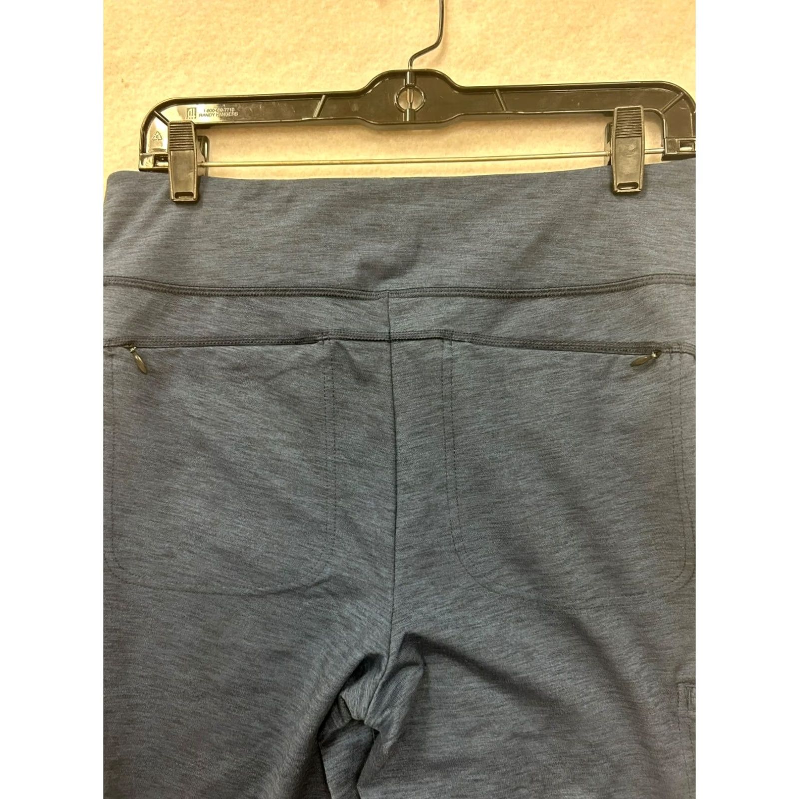Duluth Trading Company Duluth Trading Womens Pants Knit Stretch M Blue Ankle Nylon Polyester 6598 Size 32" / US 10 / IT 46 - 5 Thumbnail