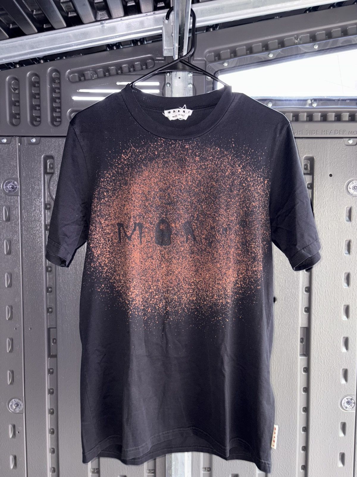 Marni splattered logo T-shirt