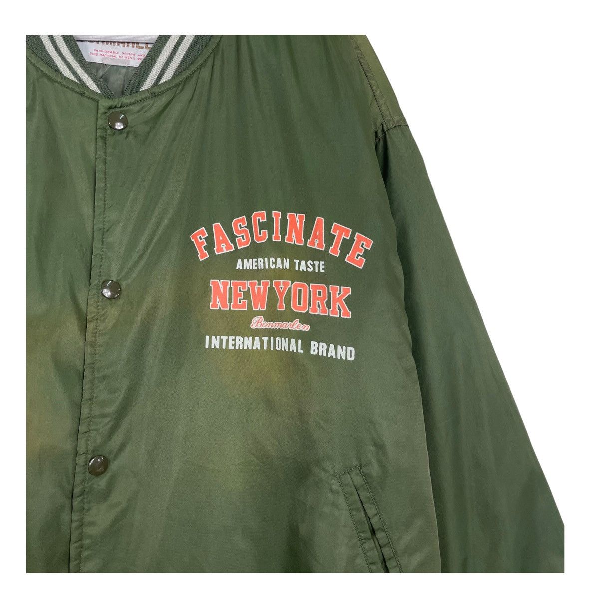 Other 💥BONMARLEN SPORT VARSITY STREETSTYLE SUNFADED JACKET Size US XXL / EU 58 / 5 - 6 Thumbnail