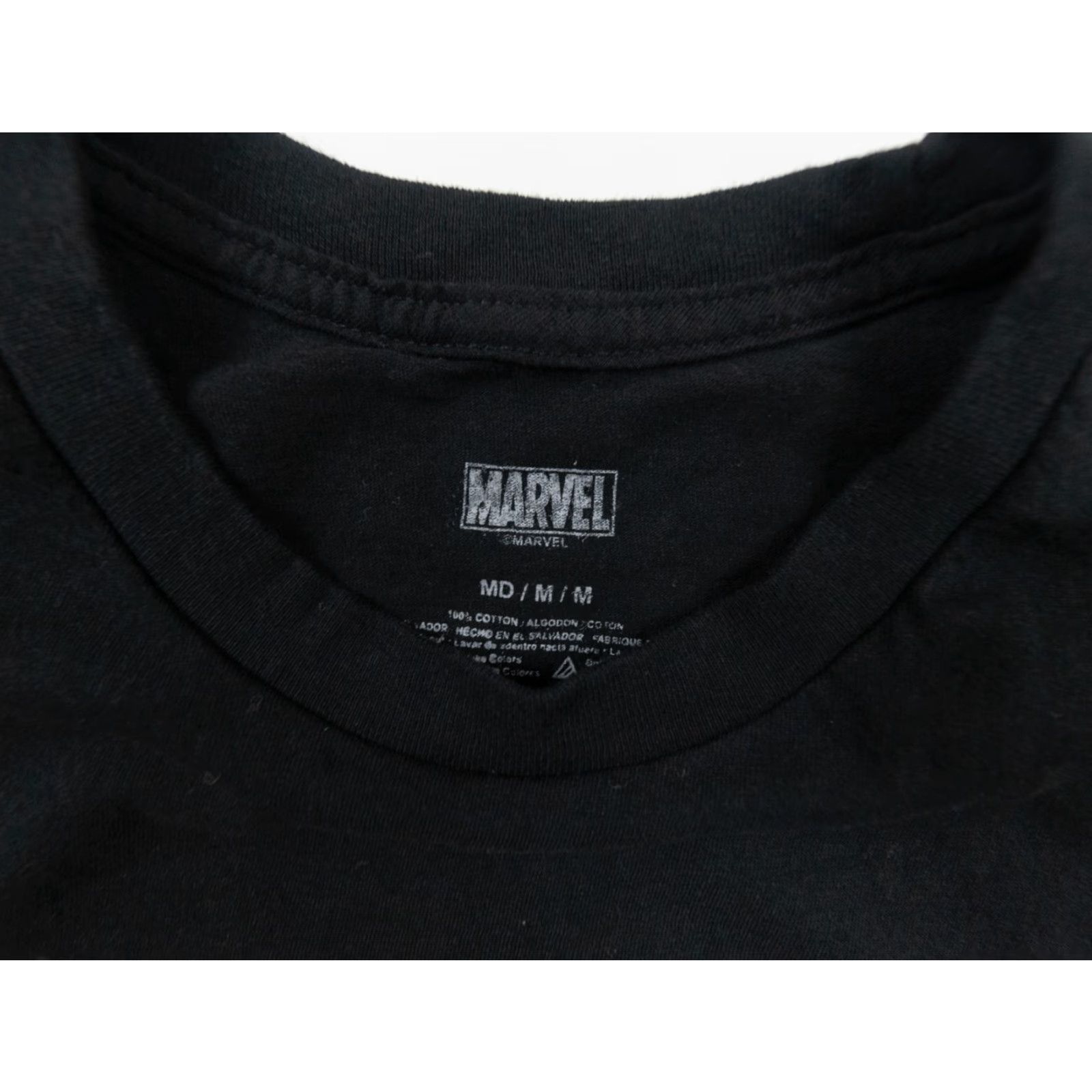 Vintage Marvel Avengers Graphic Shirt Adult Medium Black Short Sleeve Crew Neck T-Shirt Mens Comics 90s Inspired Size US M / EU 48-50 / 2 - 3 Thumbnail