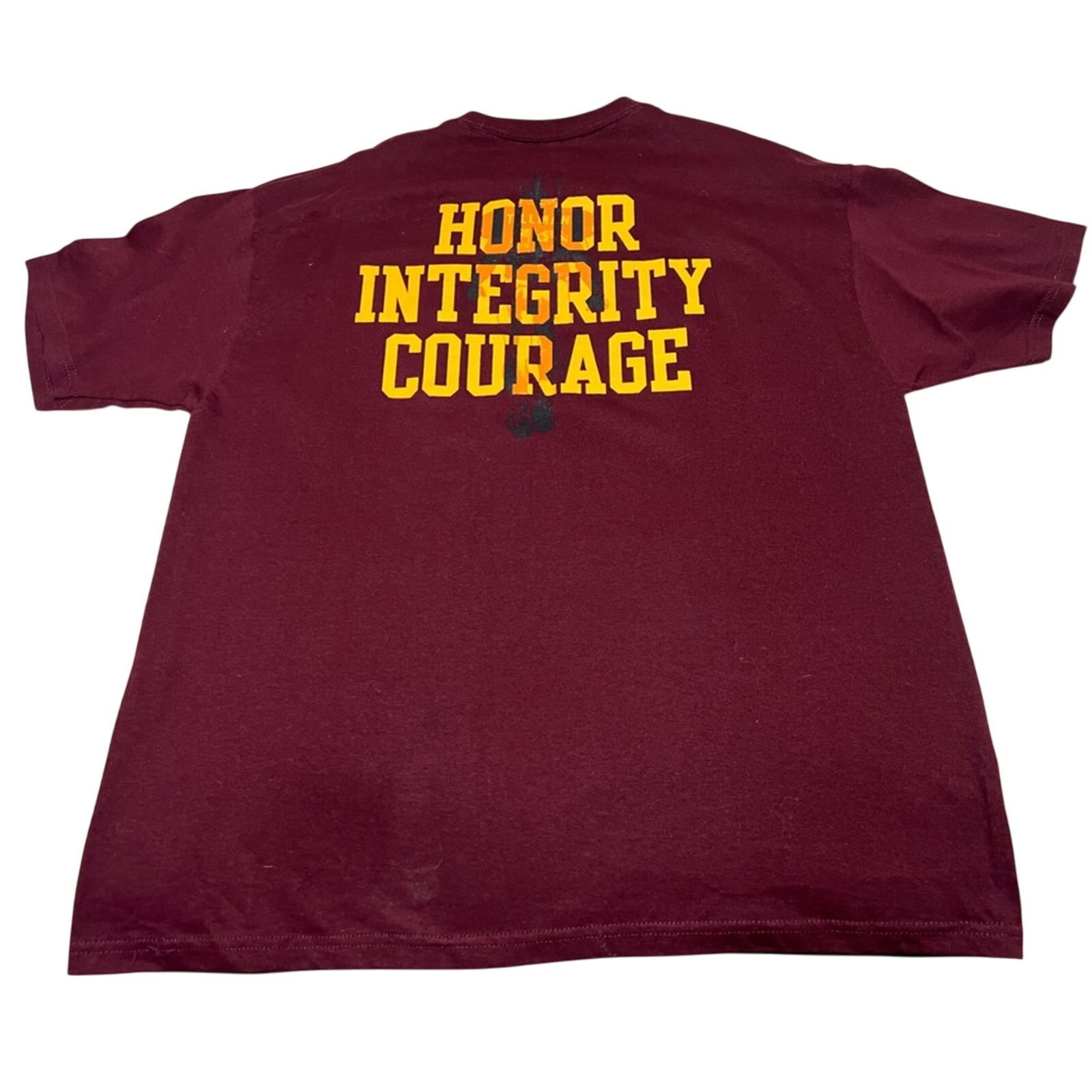 Champion Champion Pat Tillman Football ASU NFL Shirt HONOR INTEGRITY Size US XL / EU 56 / 4 - 2 Thumbnail