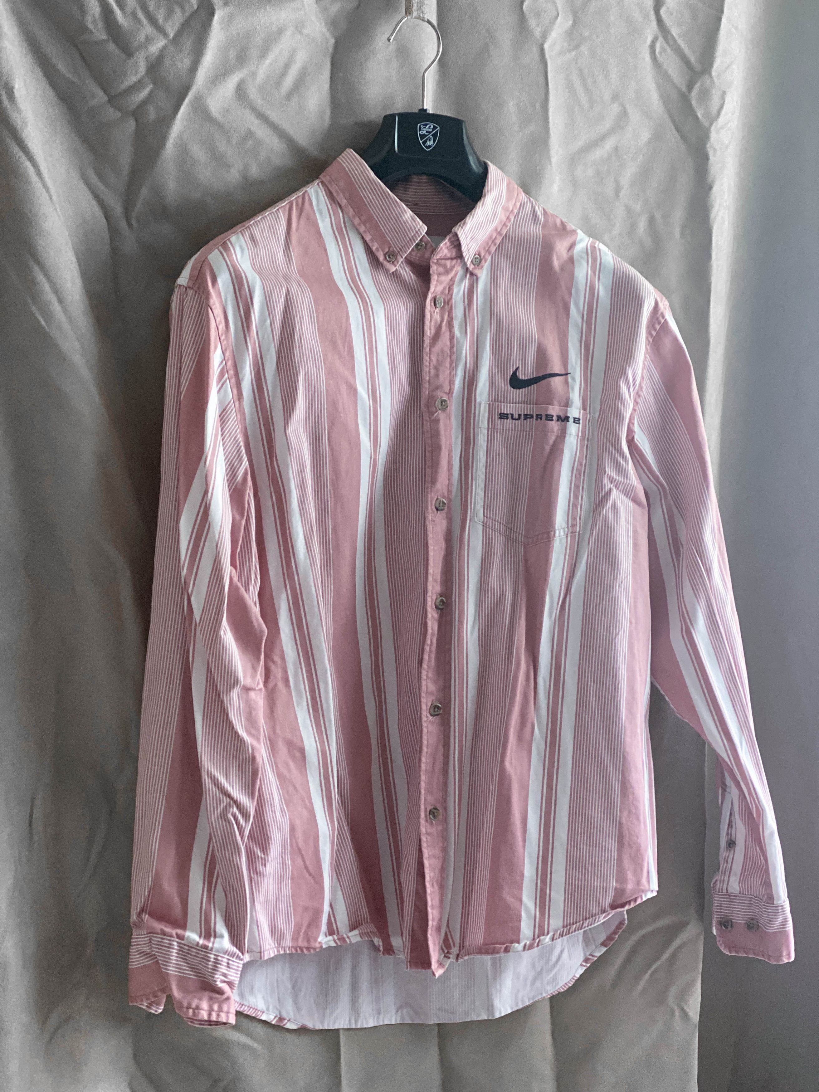 Supreme Supreme Nike Cotton Button Up Twill Shirt | Grailed