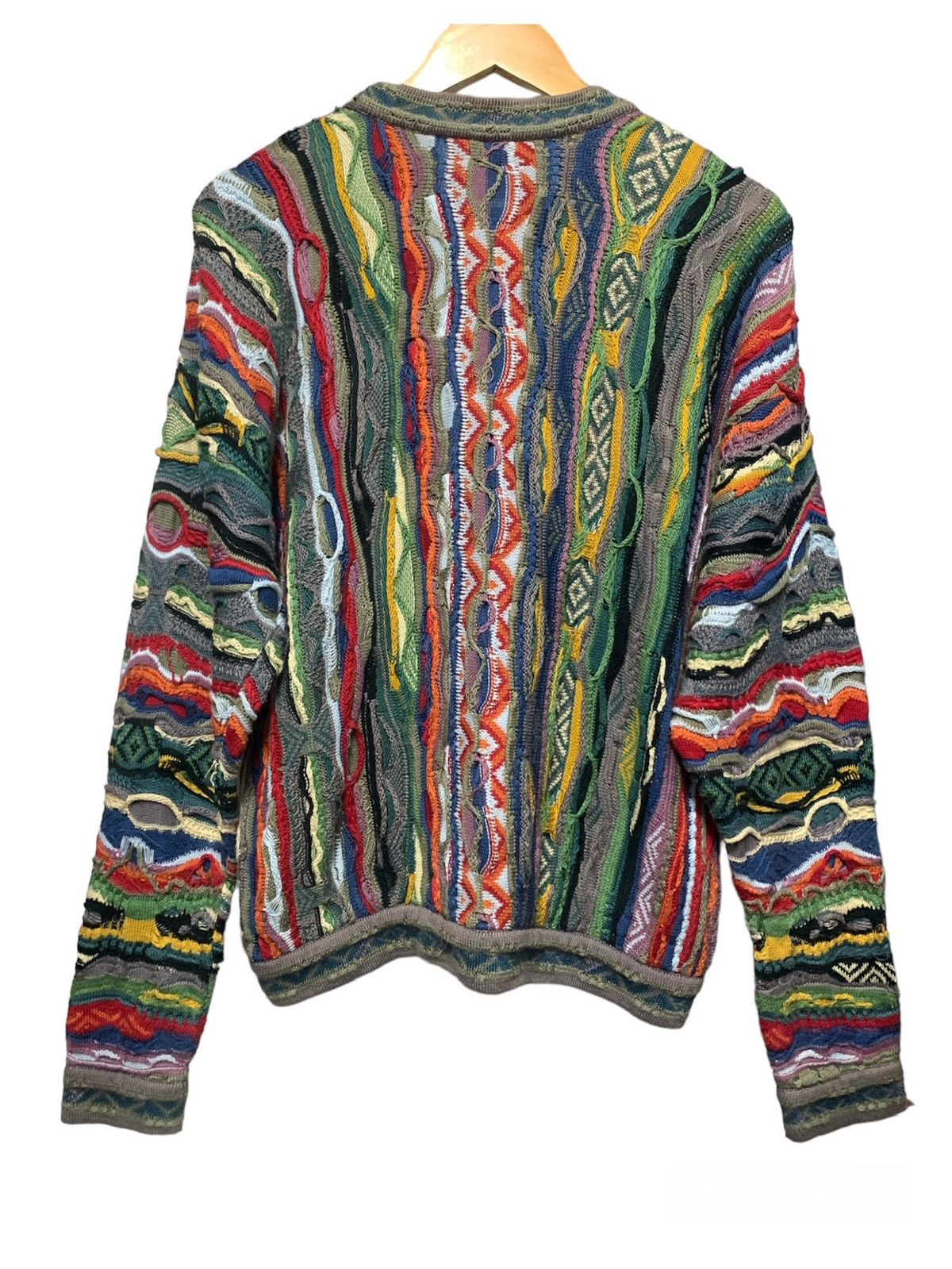 Coogi Coogi Australia 3D Cable Knitted Sweater Crewneck Size US S / EU 44-46 / 1 - 7 Thumbnail