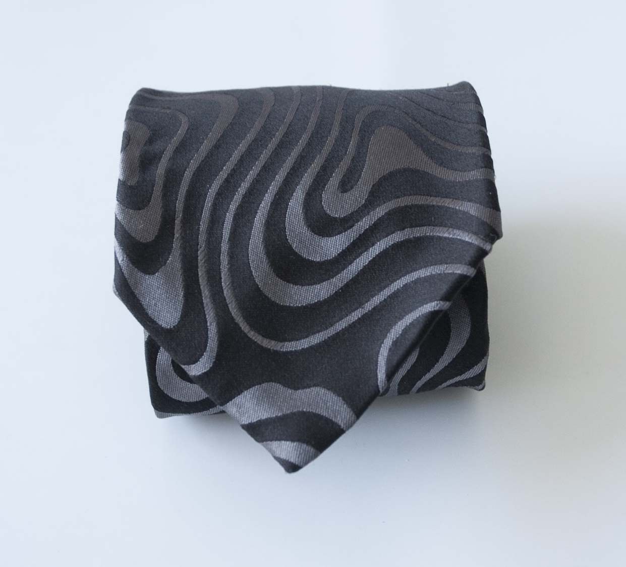 Moschino Moschino Necktie Tie 100% Silk Made in Italy Abstract Size ONE SIZE - 1 Thumbnail