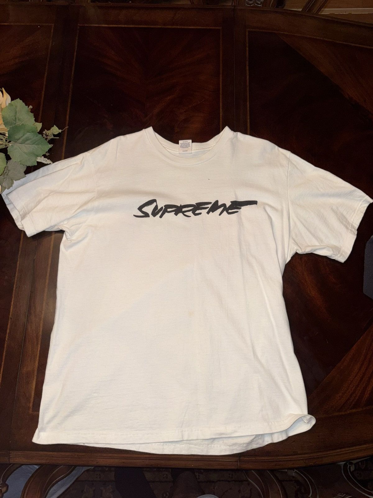 Supreme Futura logo “Justice for all” Tee size L
