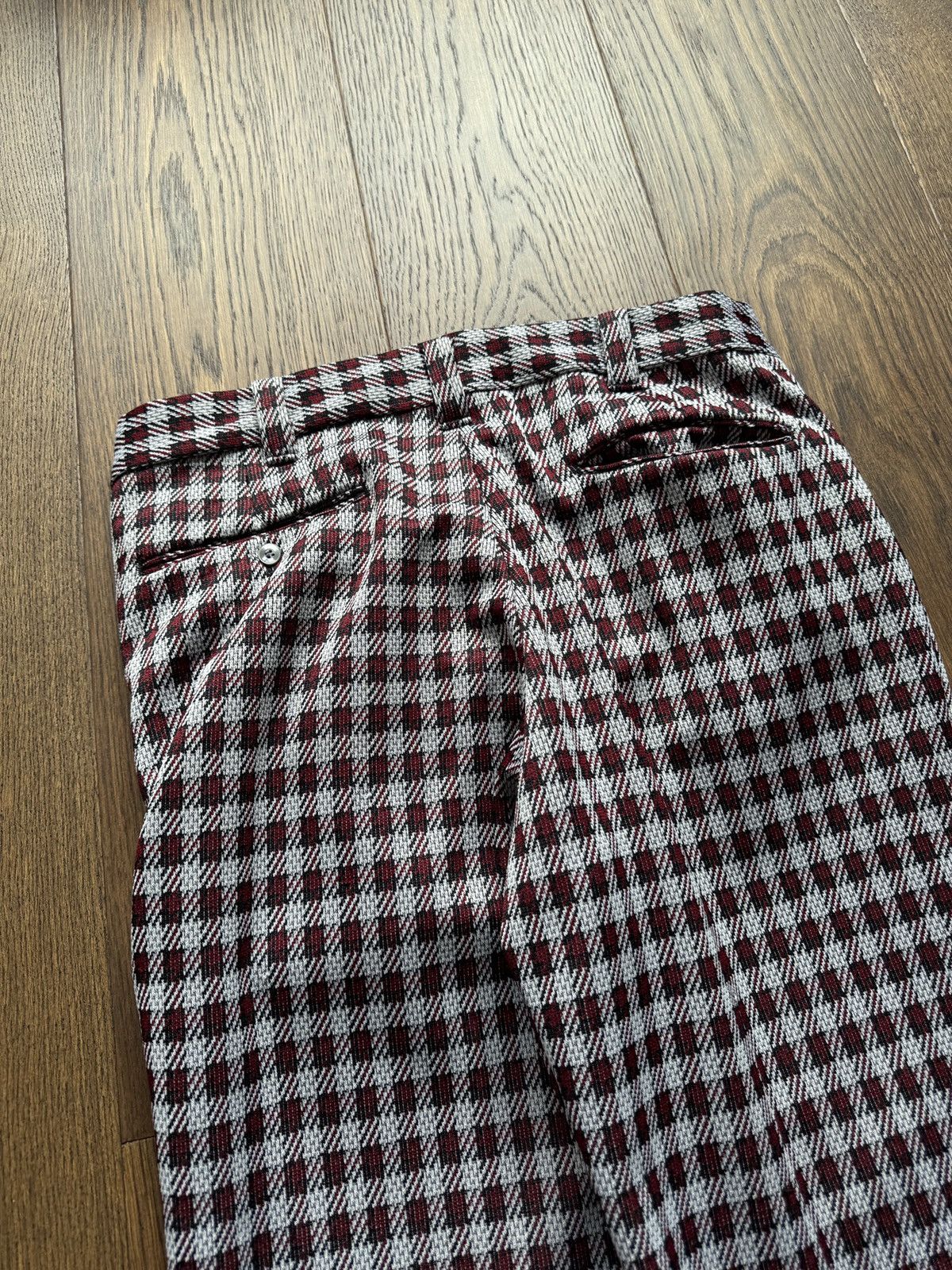 Vintage Vintage 70s Sears King's Road Double Knit Patterned Trousers Size US 32 / EU 48 - 8 Thumbnail
