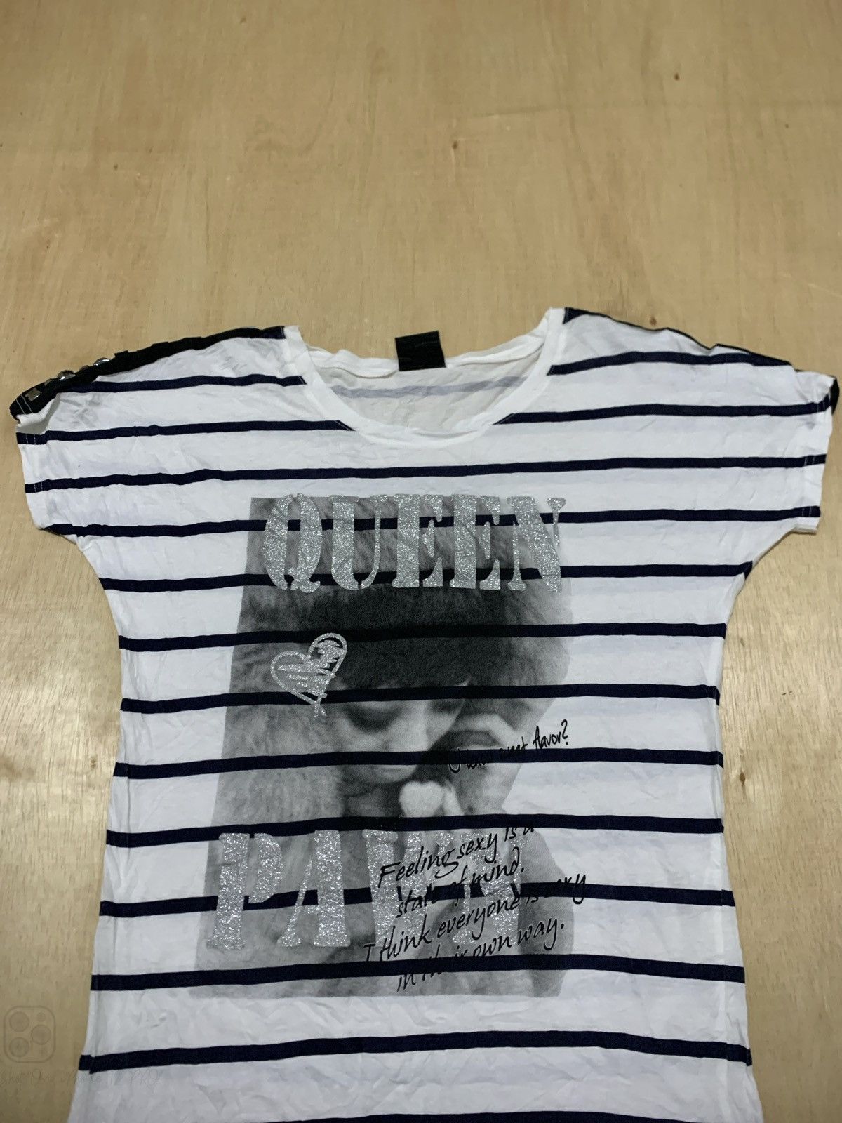 Japanese Brand Y2k Pendora Queen Pawn Stripe Ifsixwasnine Punk styel Size L / US 10 / IT 46 - 2 Thumbnail