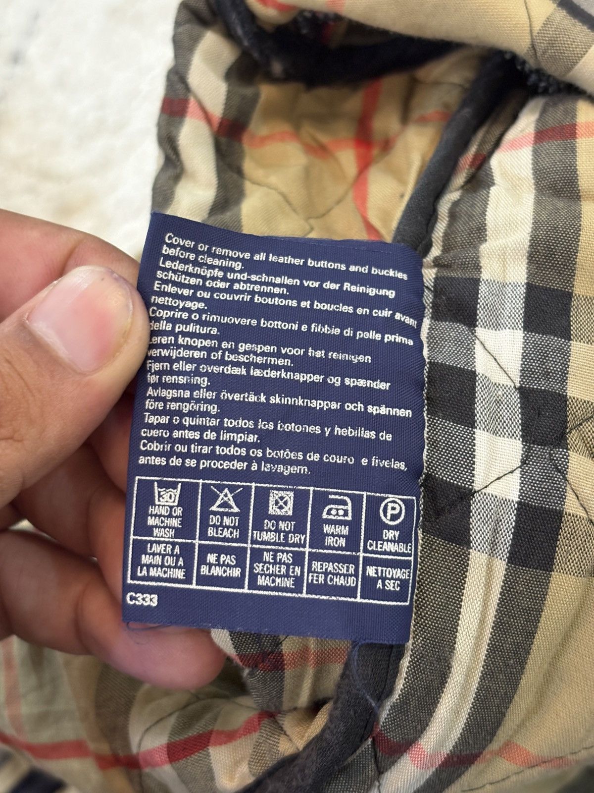 Burberry BURBERRY London Corduroy Jacket Novacheck Size US XL / EU 56 / 4 - 22 Thumbnail