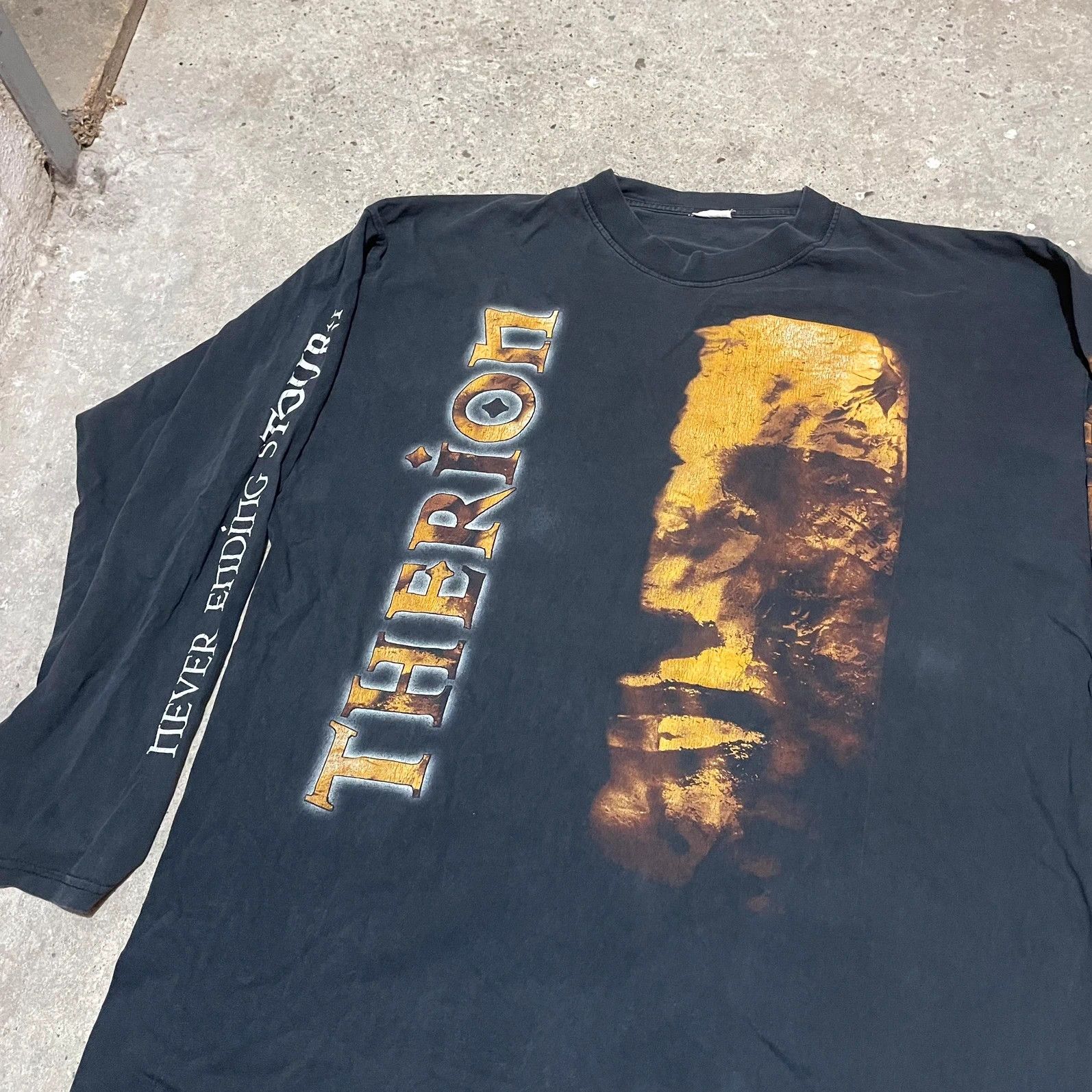 Band Tees Vintage Therion Vovin 1998 tour long sleeve Size US XL / EU 56 / 4 - 3 Thumbnail