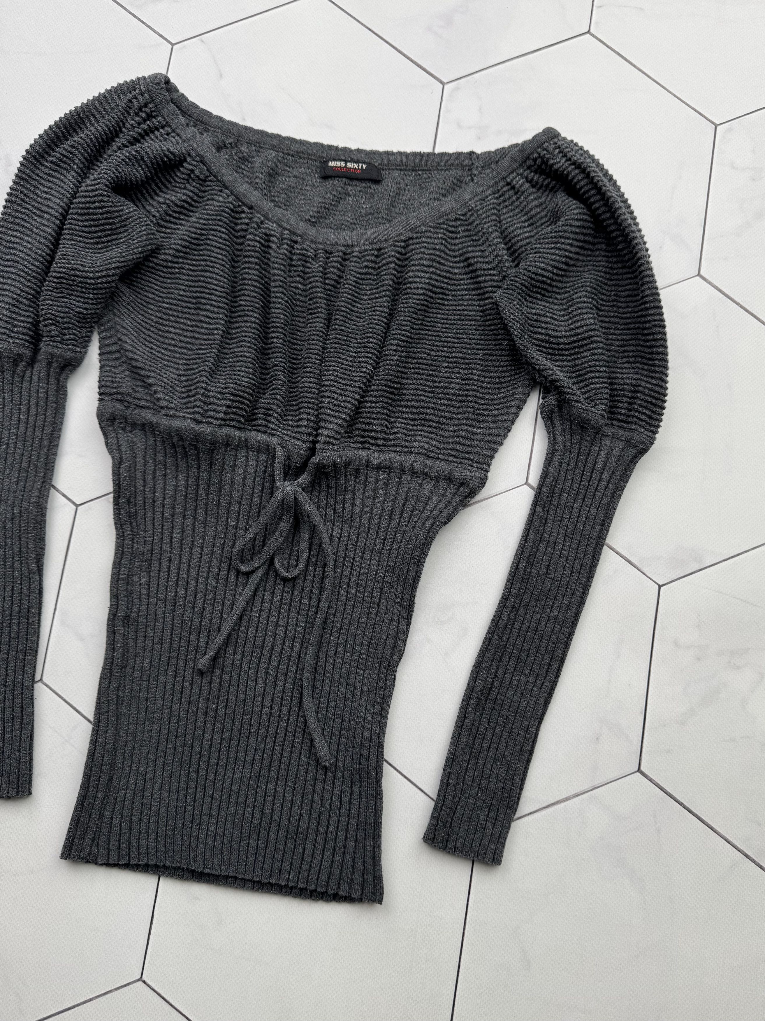 Miss Sixty Miss Sixty Vintage Cropped Sweater Size XS / US 0-2 / IT 36-38 - 3 Thumbnail