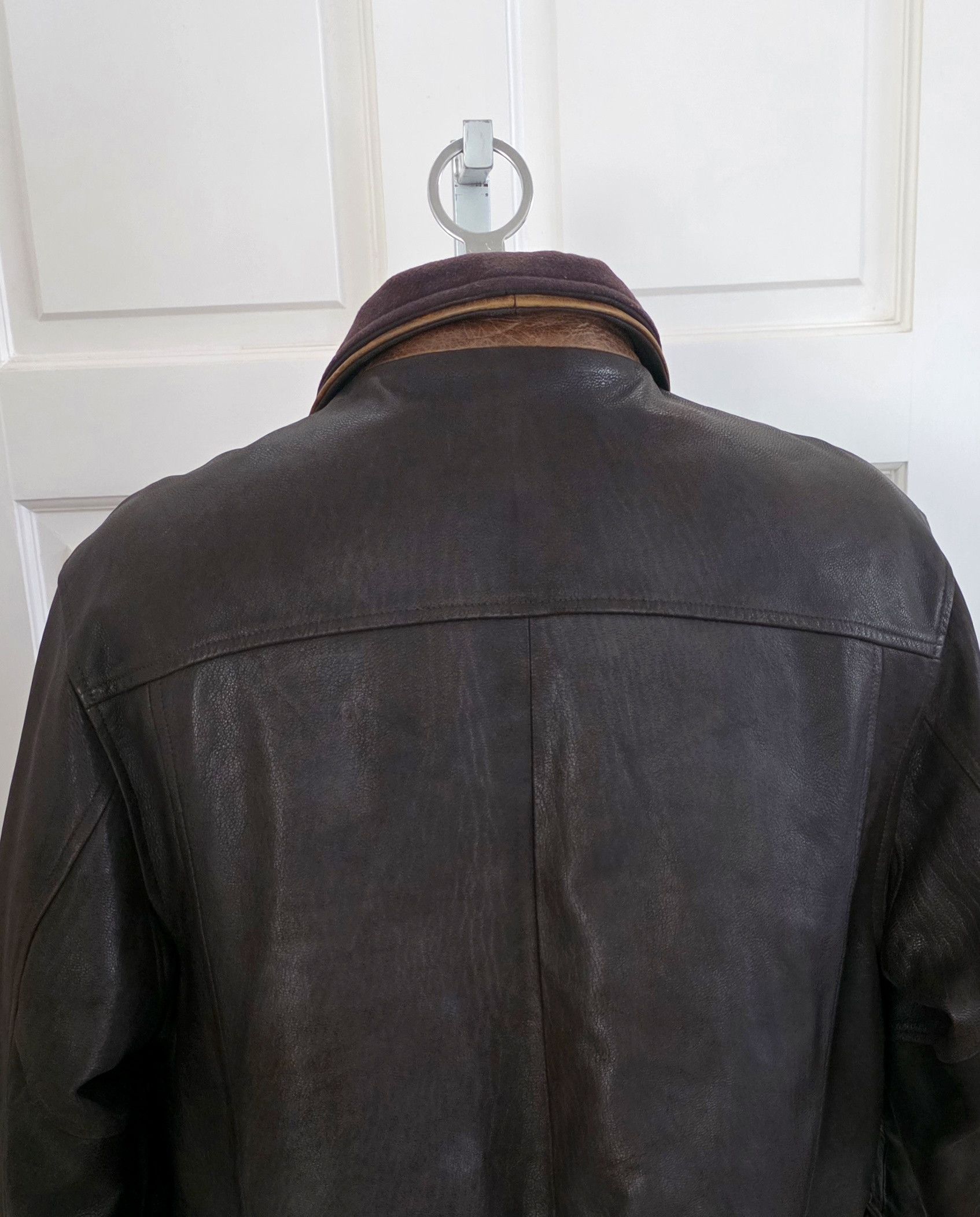 Other Lone Pine American Made Leather Jacket Aspen Mens sz 40 Size US L / EU 52-54 / 3 - 8 Thumbnail
