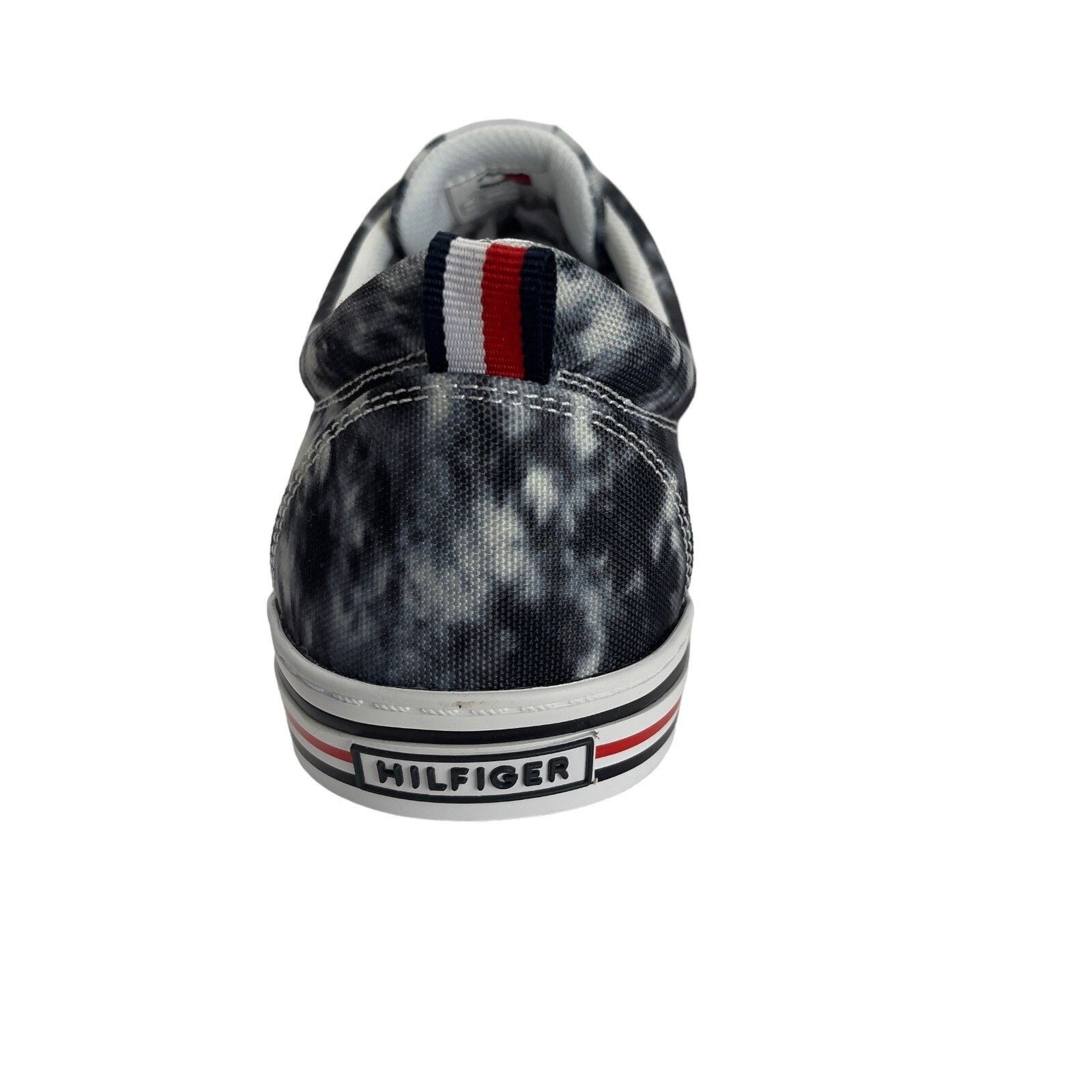 Tommy Hilfiger Tommy Hilfiger Black Tie Dye Lace-Up Remmo Sneaker Mens 12M Size US 12 / EU 45 - 14 Thumbnail