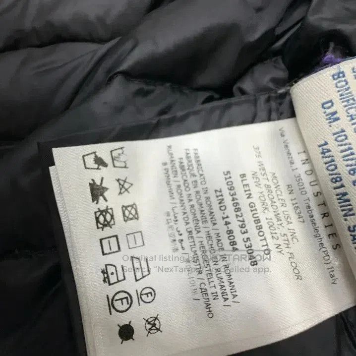Moncler Moncler Solid Color Zip Warm Jacket. Size US XXS / EU 40 - 5 Thumbnail