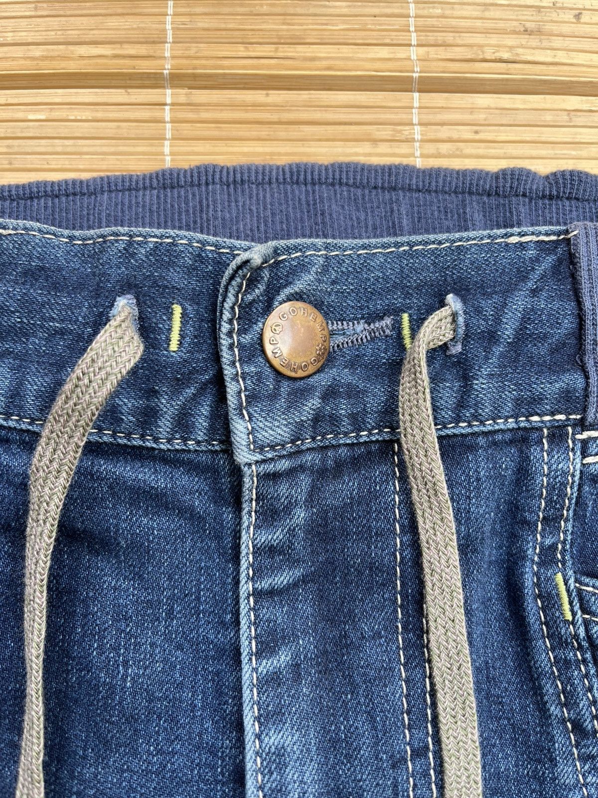 Japanese Brand Go hemp Japanese brand 3 quarter pants stretchable Size US 30 / EU 46 - 6 Thumbnail