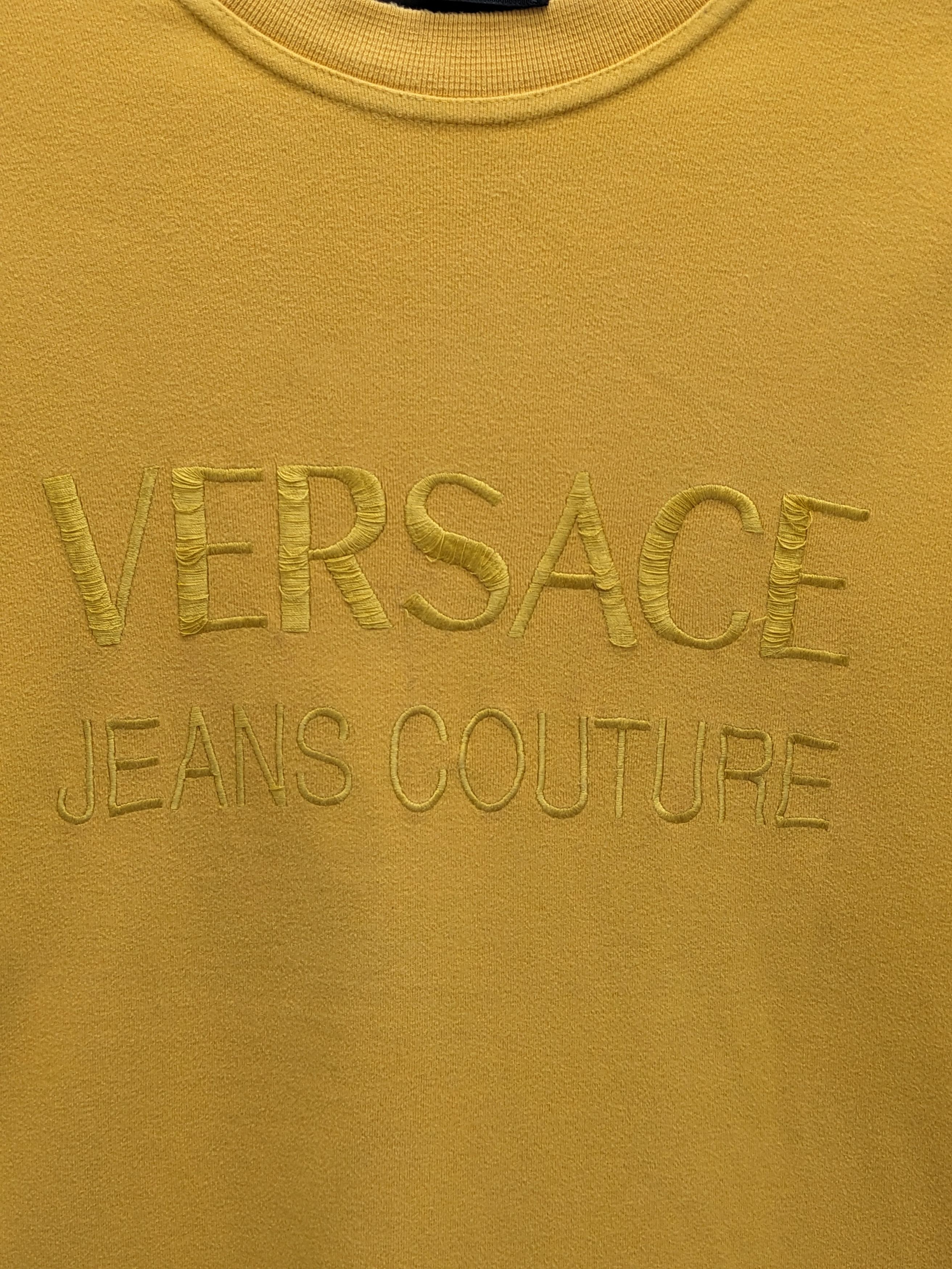 Versace Jeans Couture × Vintage VINTAGE VERSACE JEANS COUTURE SWEATSHIRT Size US M / EU 48-50 / 2 - 3 Thumbnail