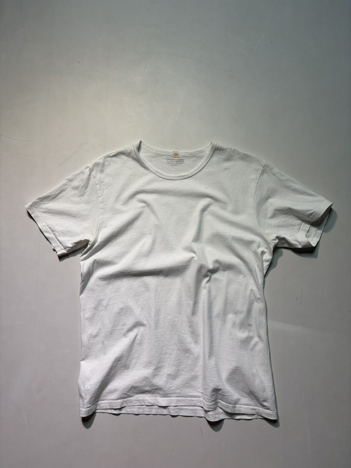 Lady White Co. Lady White Company white basic t shirts Size US M / EU 48-50 / 2 - 1 Thumbnail