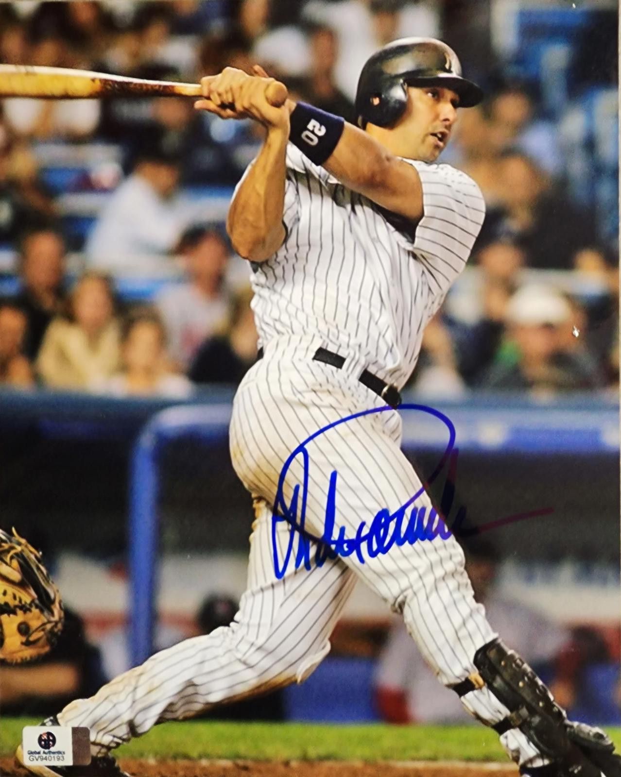 Unknown London Jorge Posada Signed/Autographed New York Yankees 8x10 Photo Size ONE SIZE - 1 Thumbnail