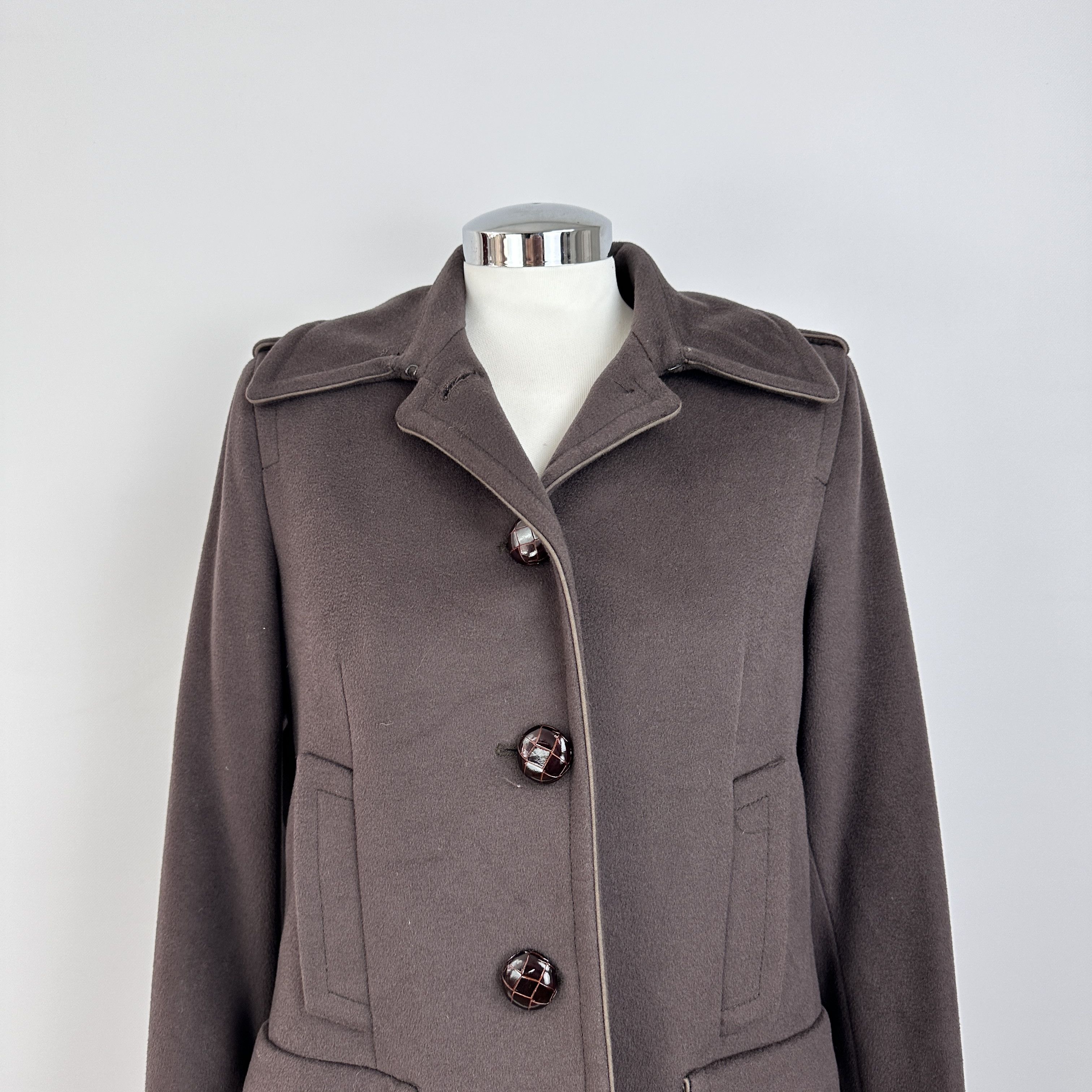 Max Mara Cappotto Max Mara Lana Vergine – 42 IT Size M / US 6-8 / IT 42-44 - 2 Thumbnail