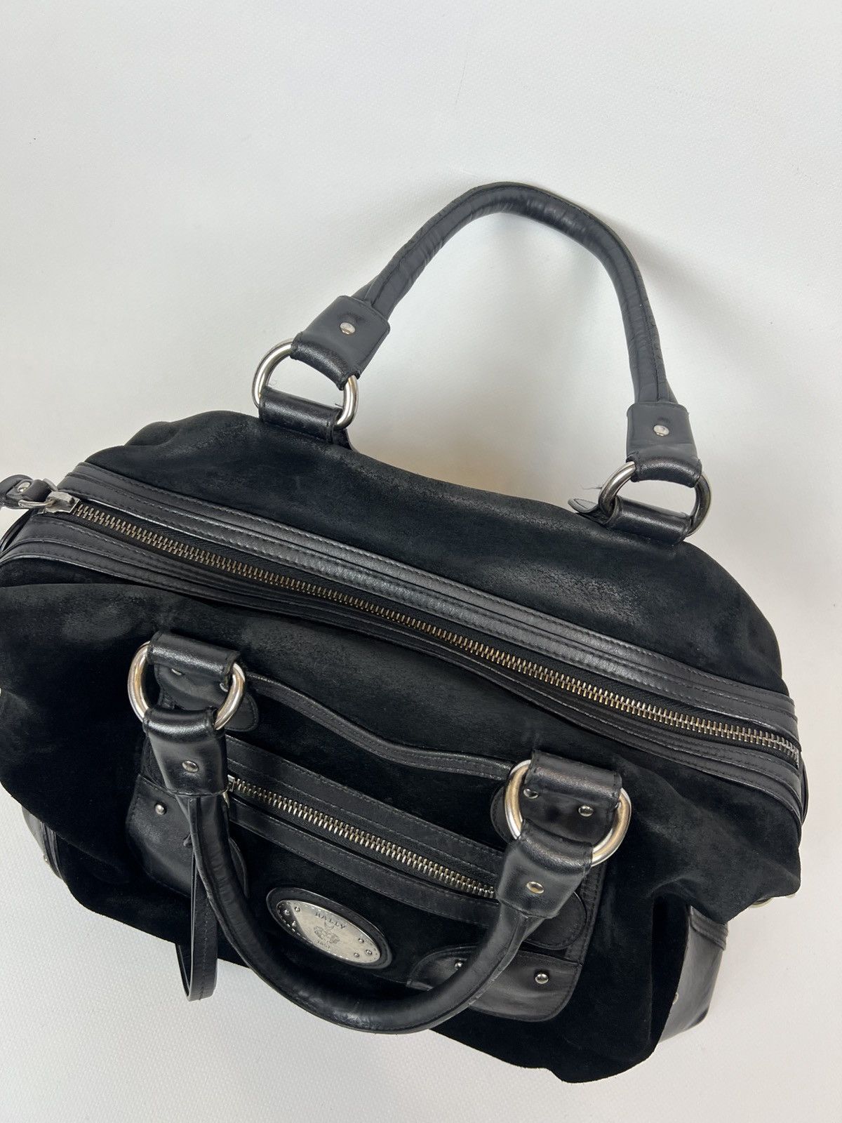 Bally Vintage Bally suede leather Bag Size ONE SIZE - 4 Thumbnail