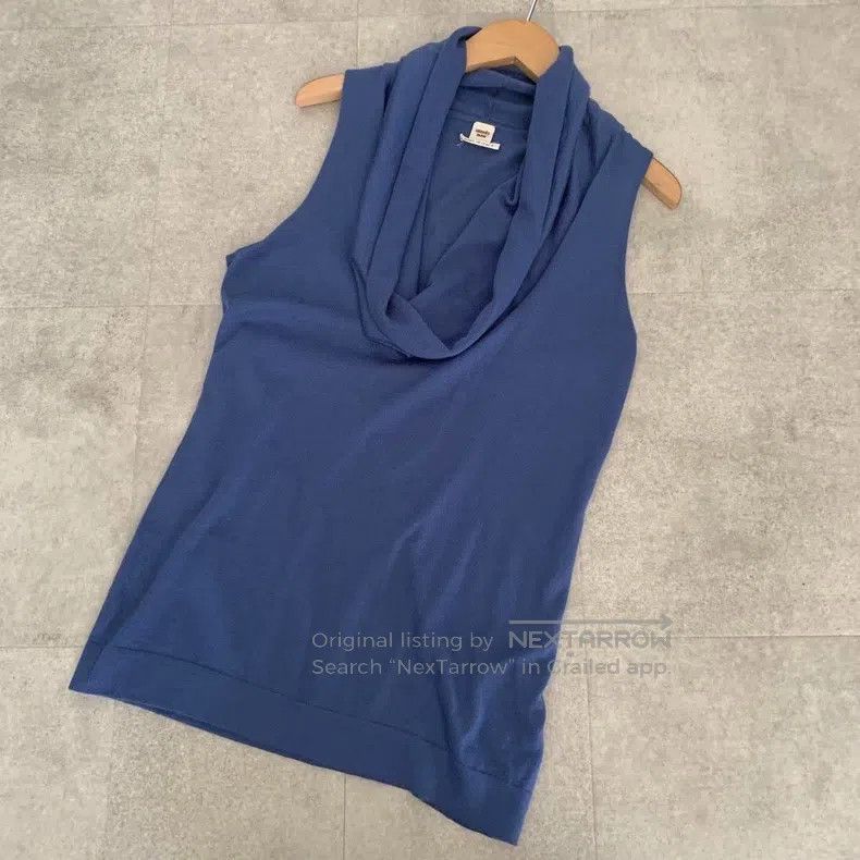 Hermes Hermes Blue cashmere knitted suit Size XS / US 0-2 / IT 36-38 - 3 Thumbnail