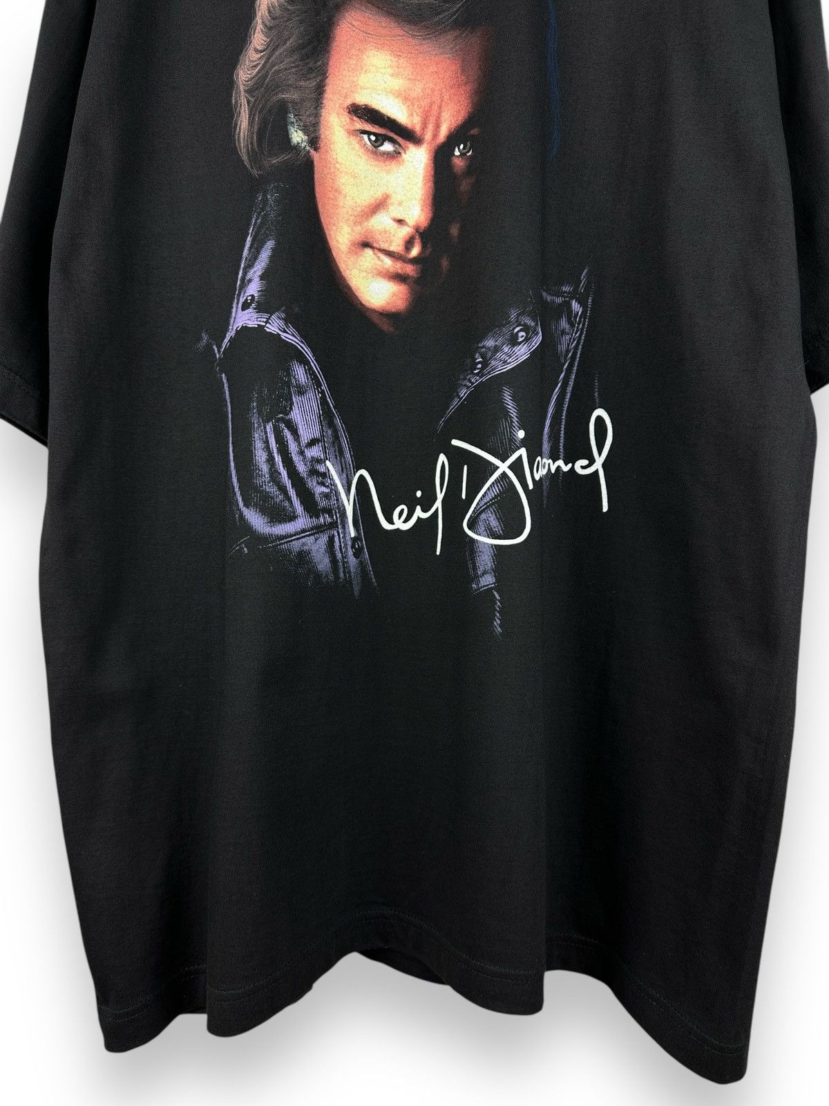 Band Tees Vintage 1996 Neil Diamond Tour T-Shirt Double Sided Size US XL / EU 56 / 4 - 4 Thumbnail