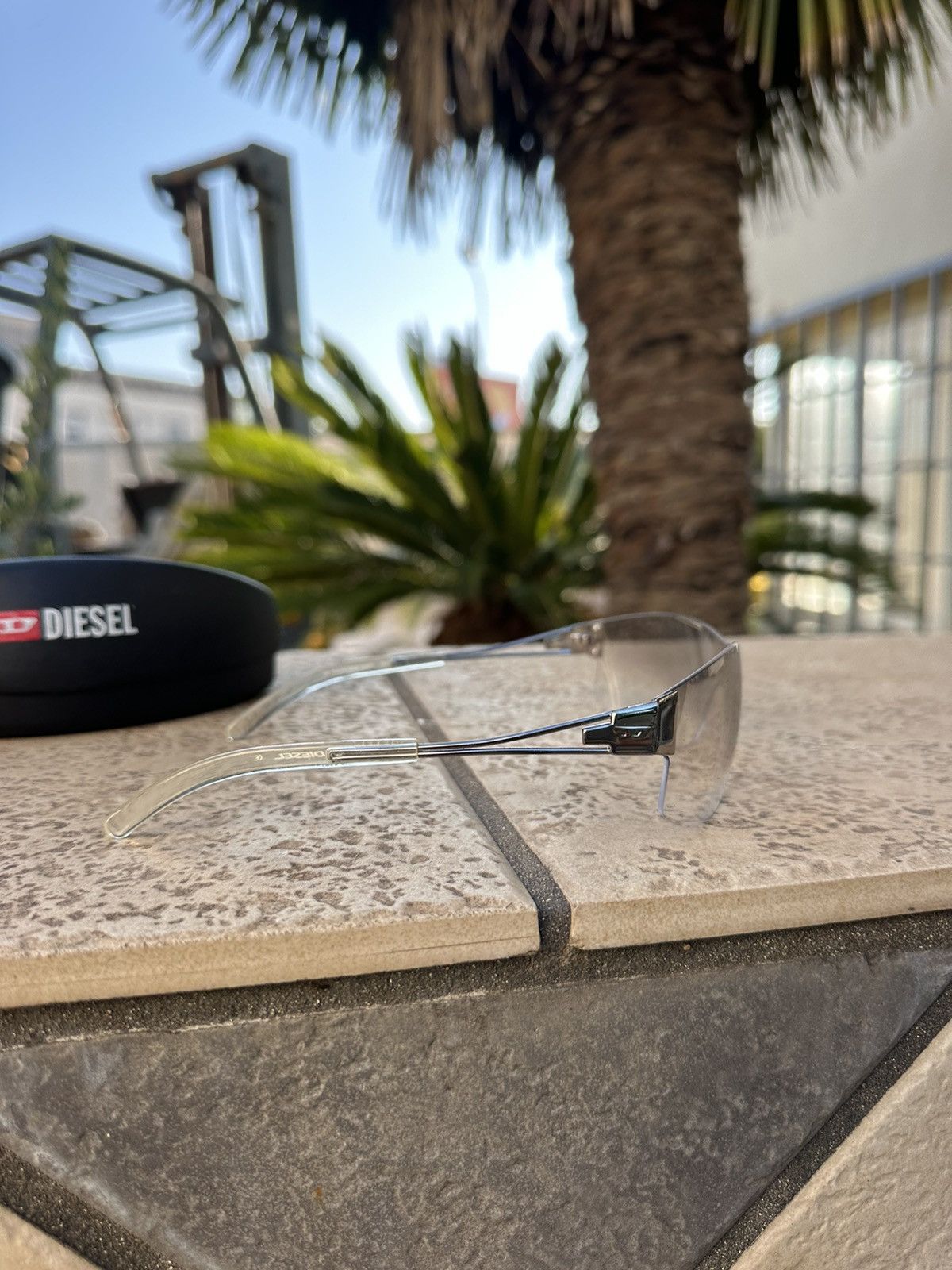 Diesel Diesel Sunglasses Grey 130 Polar Star Size ONE SIZE - 3 Thumbnail