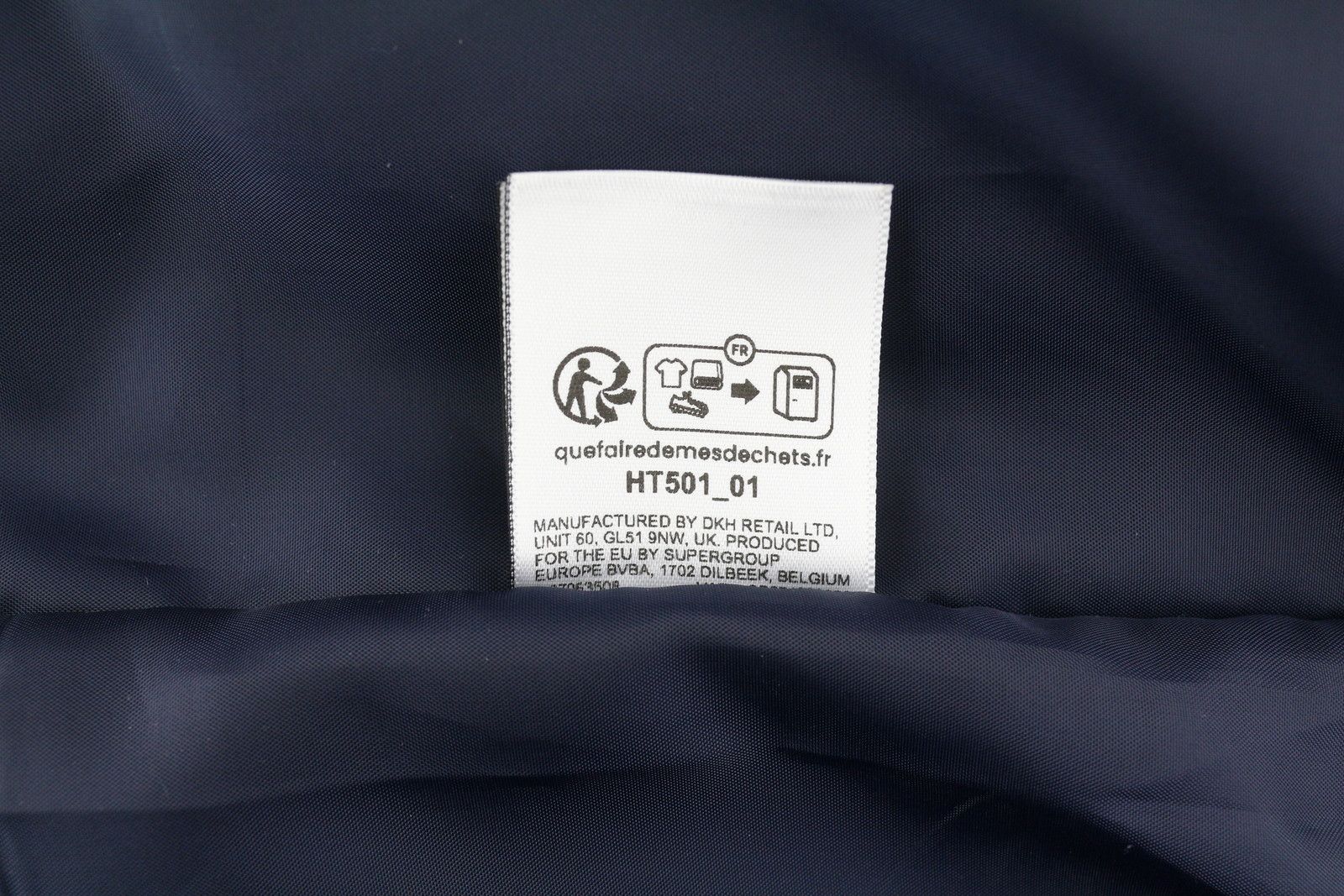 Superdry Estate Liner M Blue High Neck Padded 87144 Size US M / EU 48-50 / 2 - 11 Thumbnail
