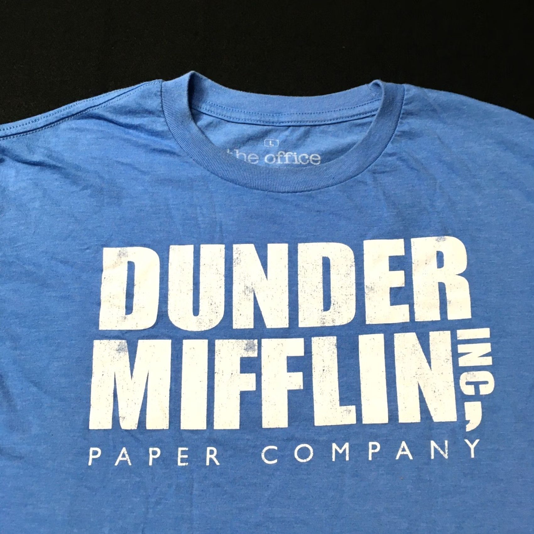 Vintage The Office Dunder Mifflin Shirt Men's Large Blue Short Sleeve T Size US L / EU 52-54 / 3 - 2 Thumbnail