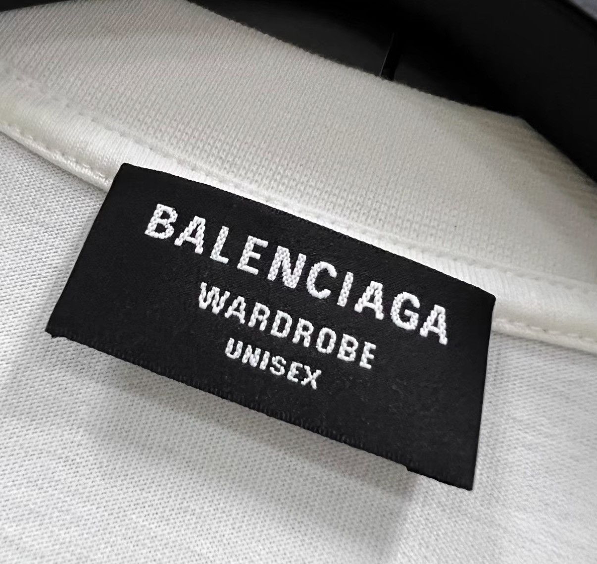 Balenciaga Balenciaga Wheat Scissors Logo Short Sleeve Tee J41 Size US XXS / EU 40 - 4 Thumbnail