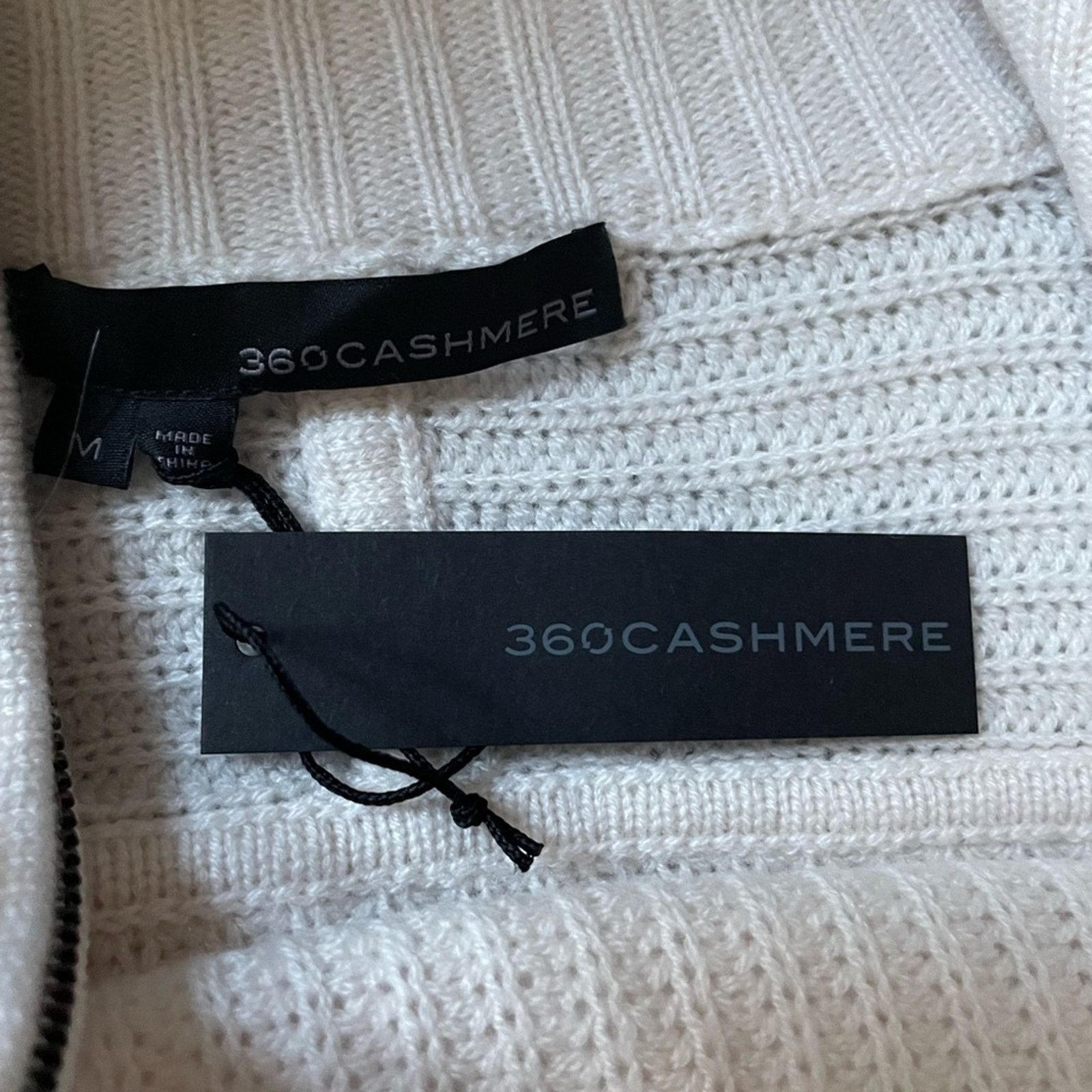 360Cashmere Wool/Cashmere Blended Full Zip Sweater from 360 Cashmere Size M / US 6-8 / IT 42-44 - 6 Thumbnail