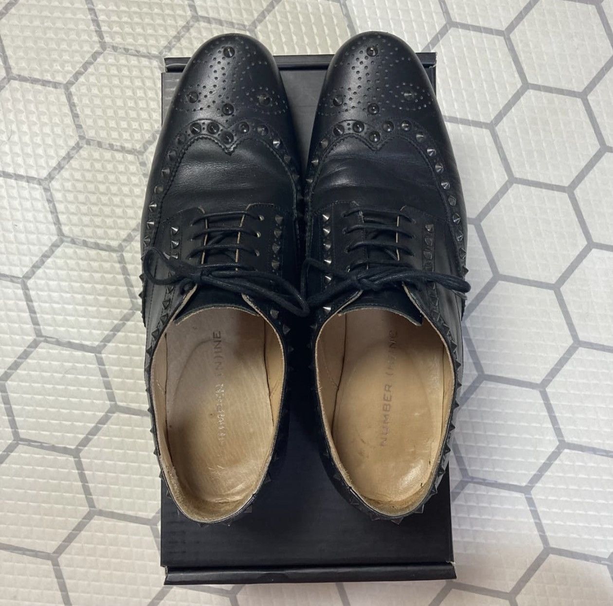 Number (N)ine Number (n)ine 13fw studded loafer Size US 8.5 / EU 41-42 - 3 Thumbnail