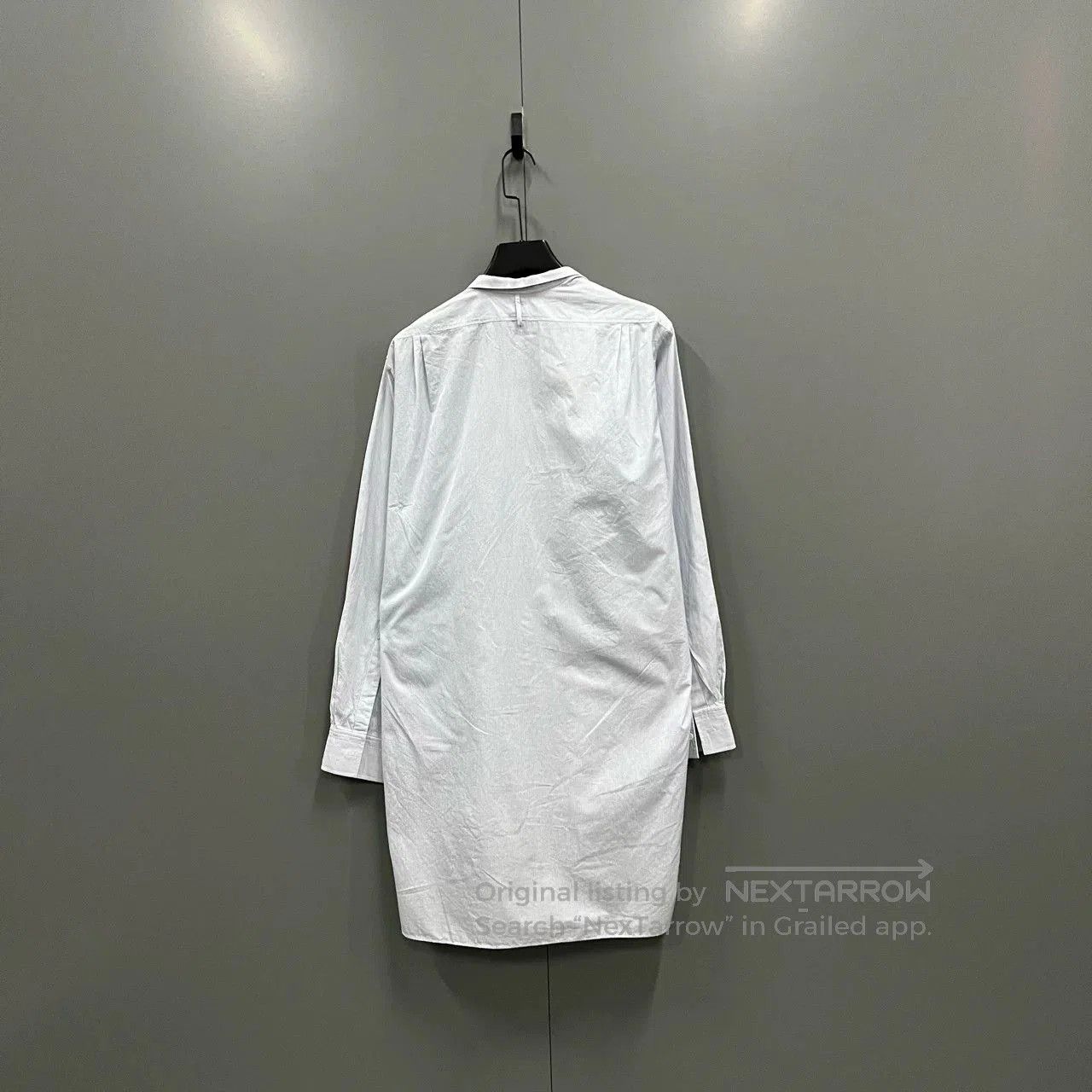 Loewe LOEWE Pinstripe Asymmetric Shirt Dress. Size XS / US 0-2 / IT 36-38 - 3 Thumbnail