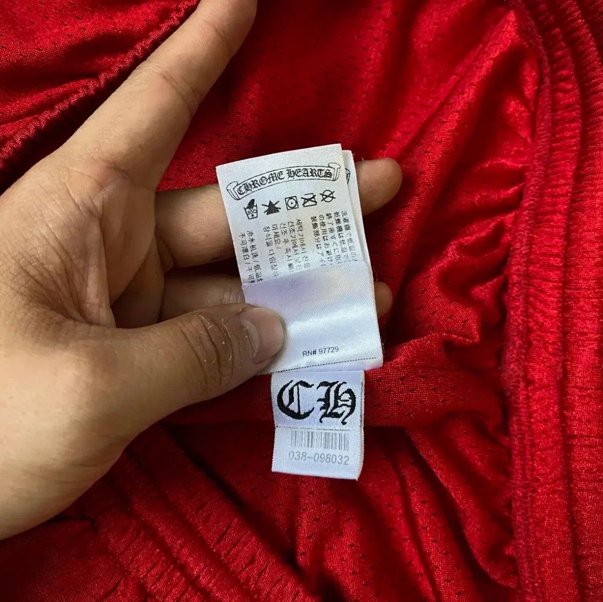 Chrome Hearts Matty Boy Mesh Shorts / Red Size US 36 / EU 52 - 10 Thumbnail
