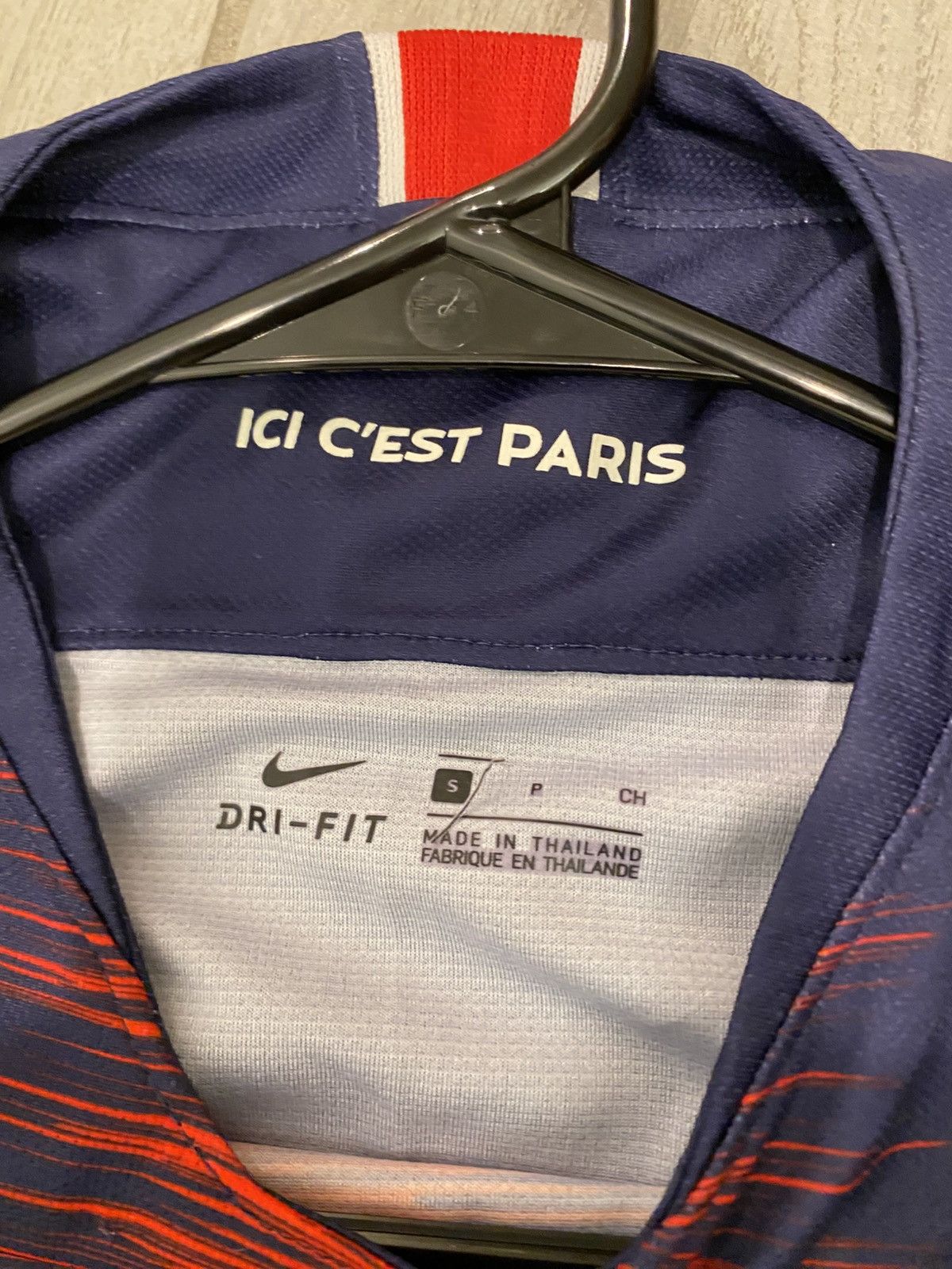 Nike Nike x Paris Saint Germain 2018 Jersey Size US S / EU 44-46 / 1 - 3 Thumbnail