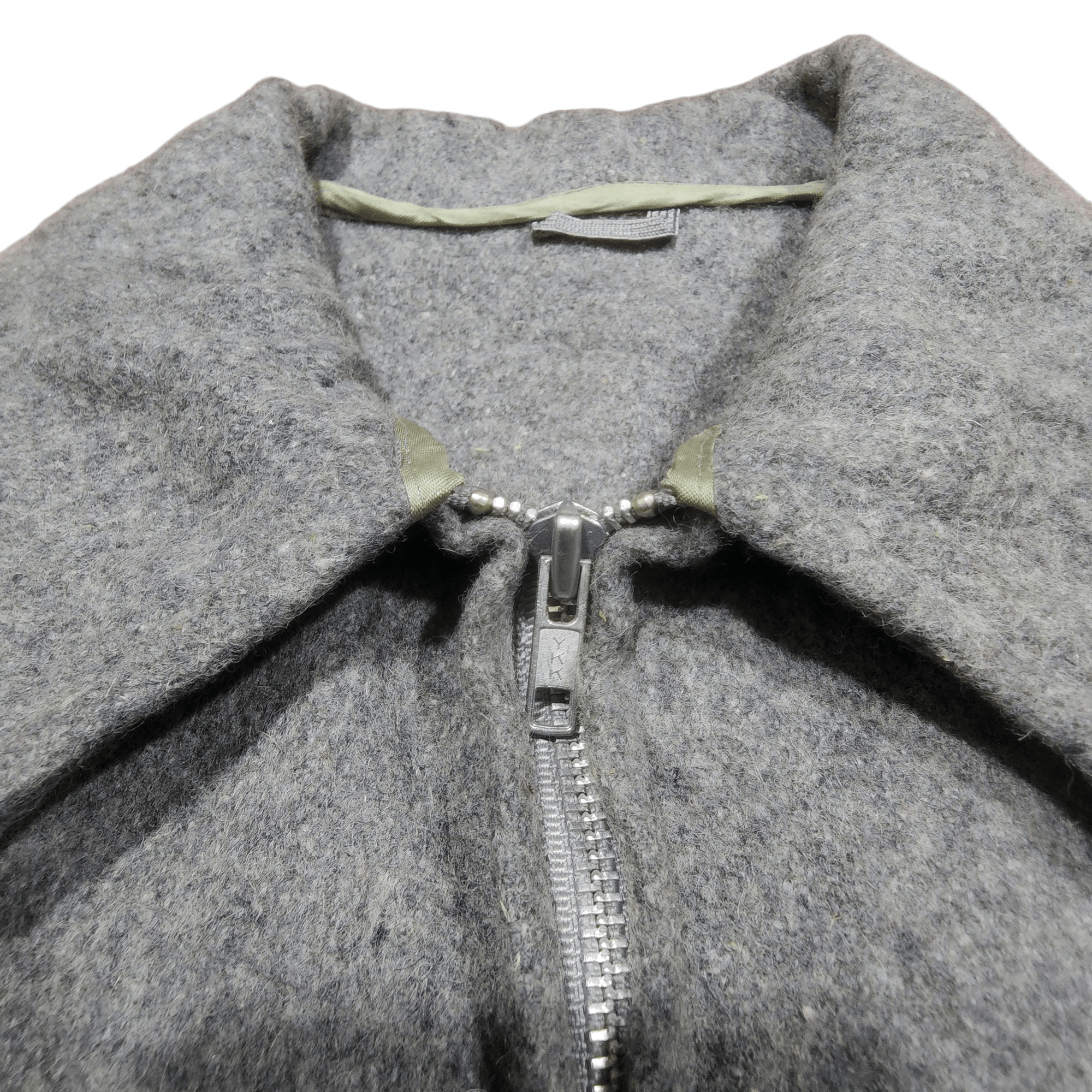 Beams Zipper Wool Jacket