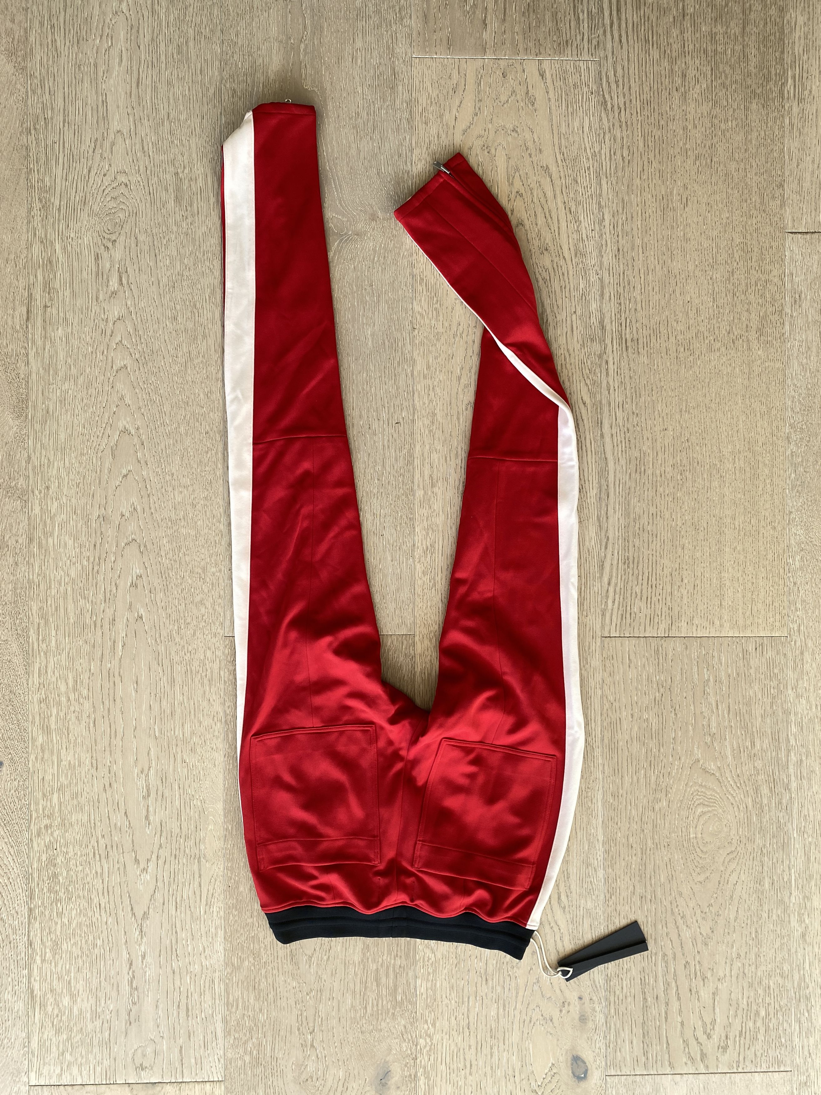 Fear of God FEAR OF GOD Track Pants Stripe Sweat Motocross Red MED FOG Size US 31 - 2 Thumbnail