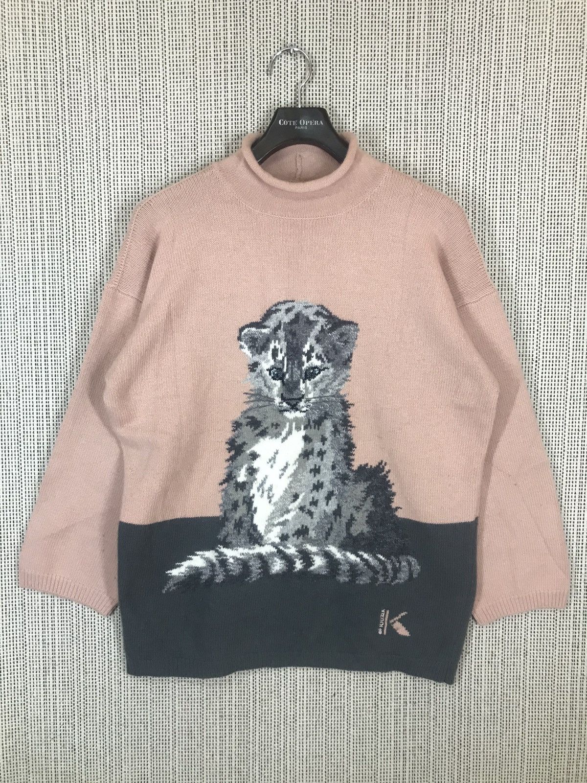 Krizia Uomo × Vintage ‼️VINTAGE KRIZIA CAT KNIT SWEATER VERY RARE‼️ Size US L / EU 52-54 / 3 - 1 Thumbnail